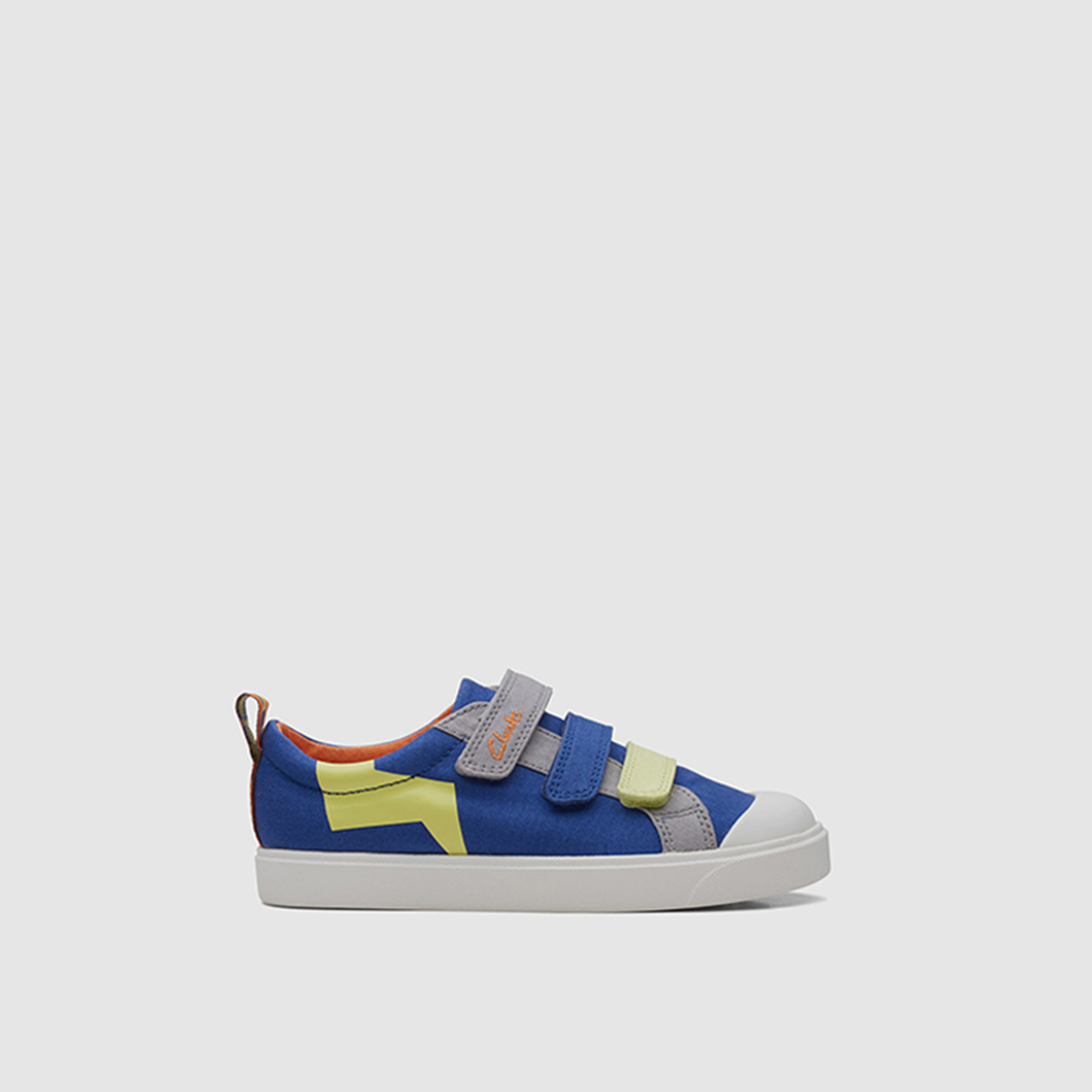 كلاركس -  حذاء رياضي للأطفال بإغلاق لاصق  سيتي فايب | 26172037-girls-shoes-sneakers-image-2