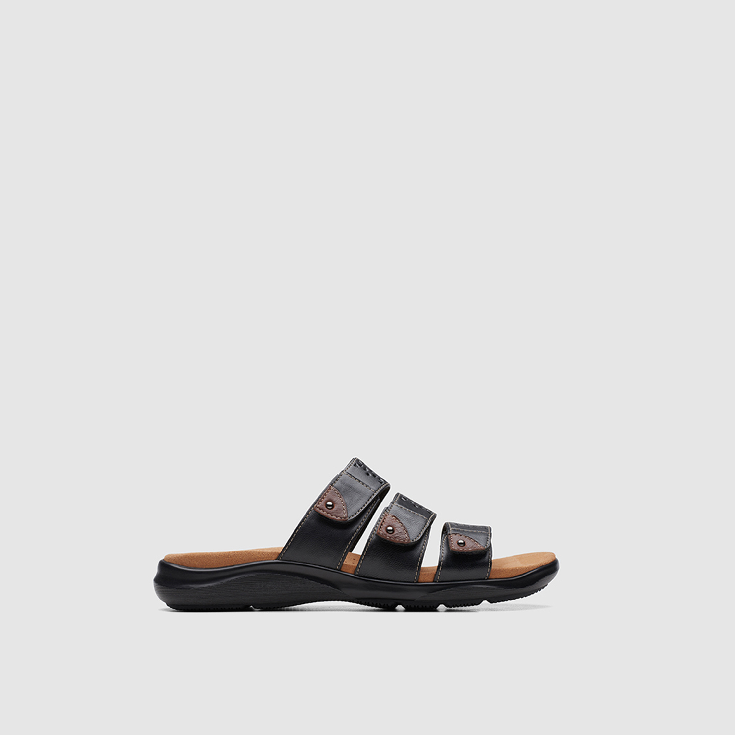 كلاركس -  صندل سلايد نسائي بدون رباط  كيتلي ووك مسطح | 26172144-women-shoes-sandals-flats-image-2