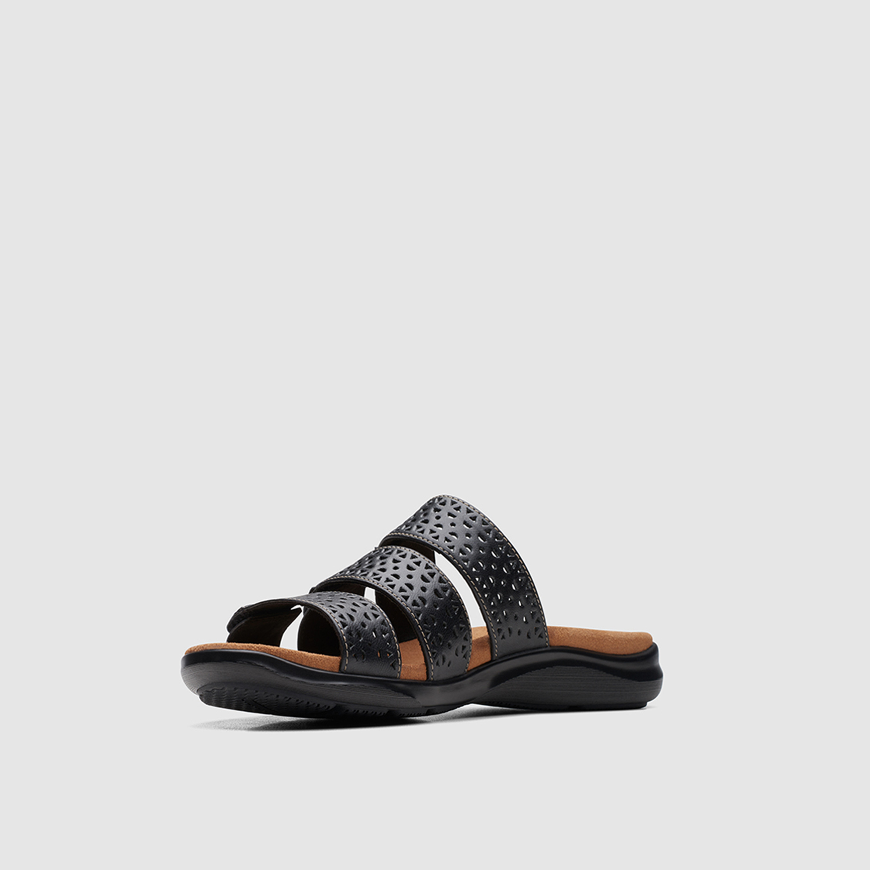 كلاركس -  صندل سلايد نسائي بدون رباط  كيتلي ووك مسطح | 26172144-women-shoes-sandals-flats-image-4