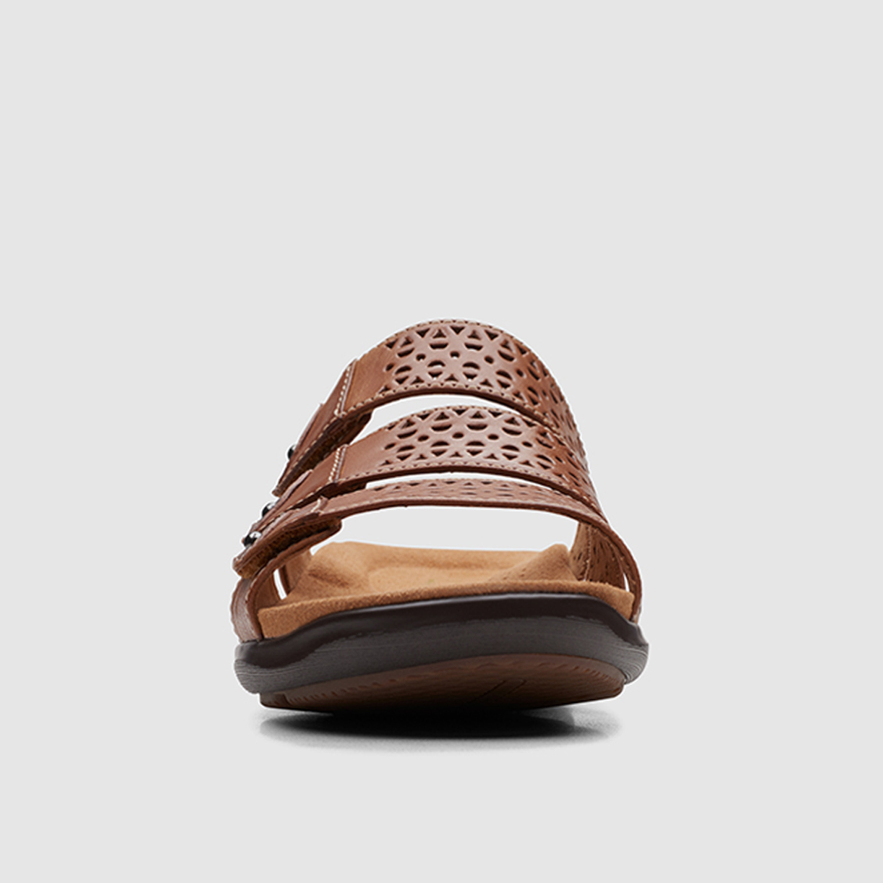 Clarks Women's Slip-On Kitly Walk Slide Flat Sandals | 26172147-women-shoes-sandals-flats-image-4