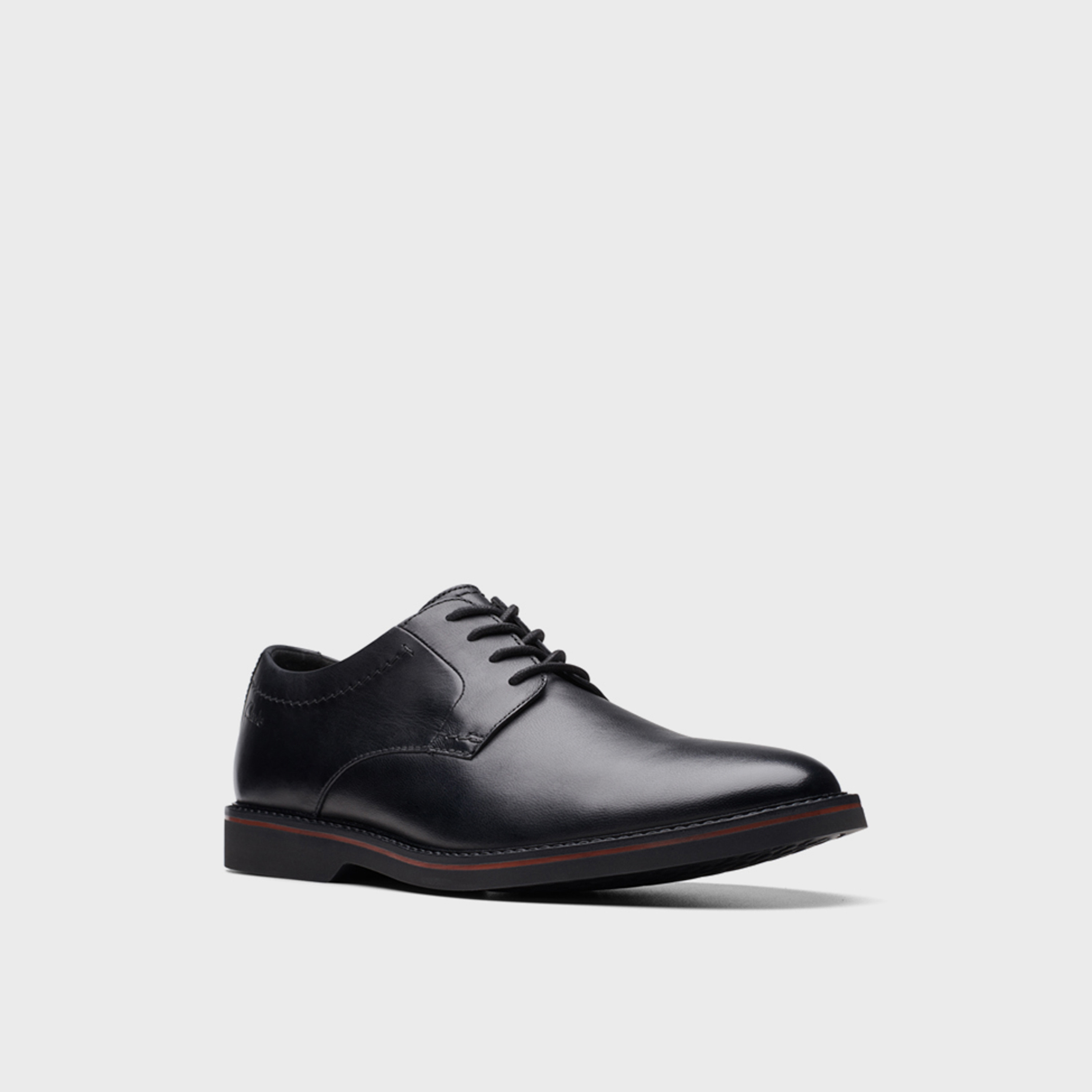 كلاركس - حذاء ديربي أتيكوس إل تي رجالي برباط طراز | 26173608-men-shoes-formalshoes-image-1