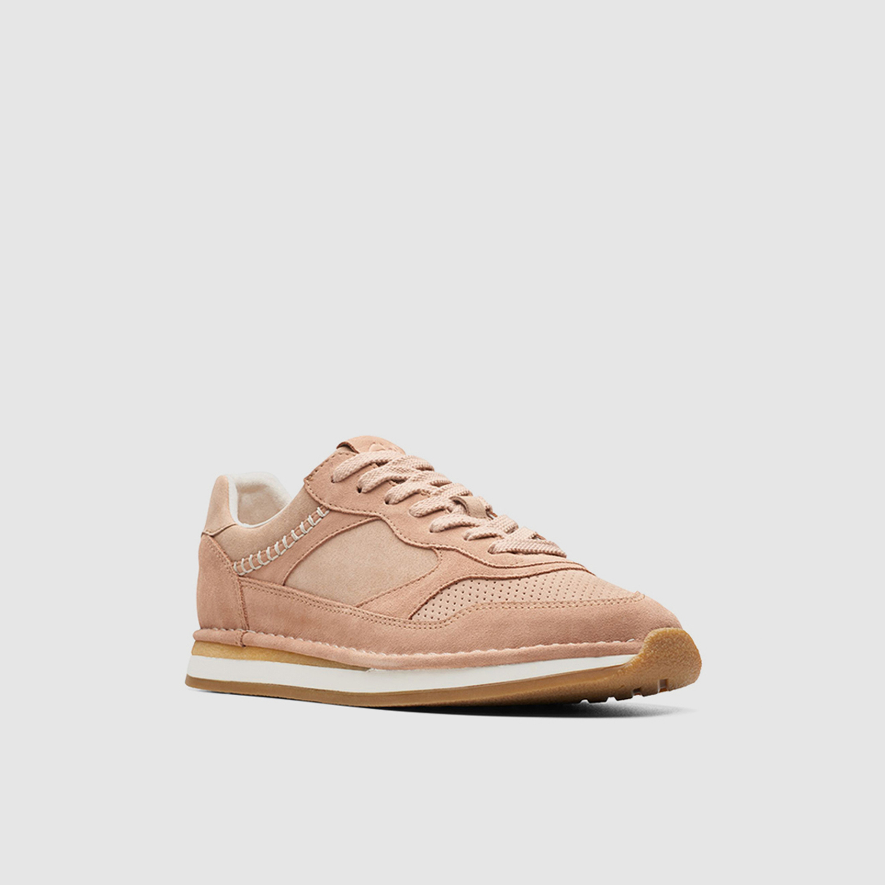 Clarks Women's Lace-Up CraftRun Tor Low-Ankle Flat Sneakers | 26173910-women-shoes-sneakers-image-1
