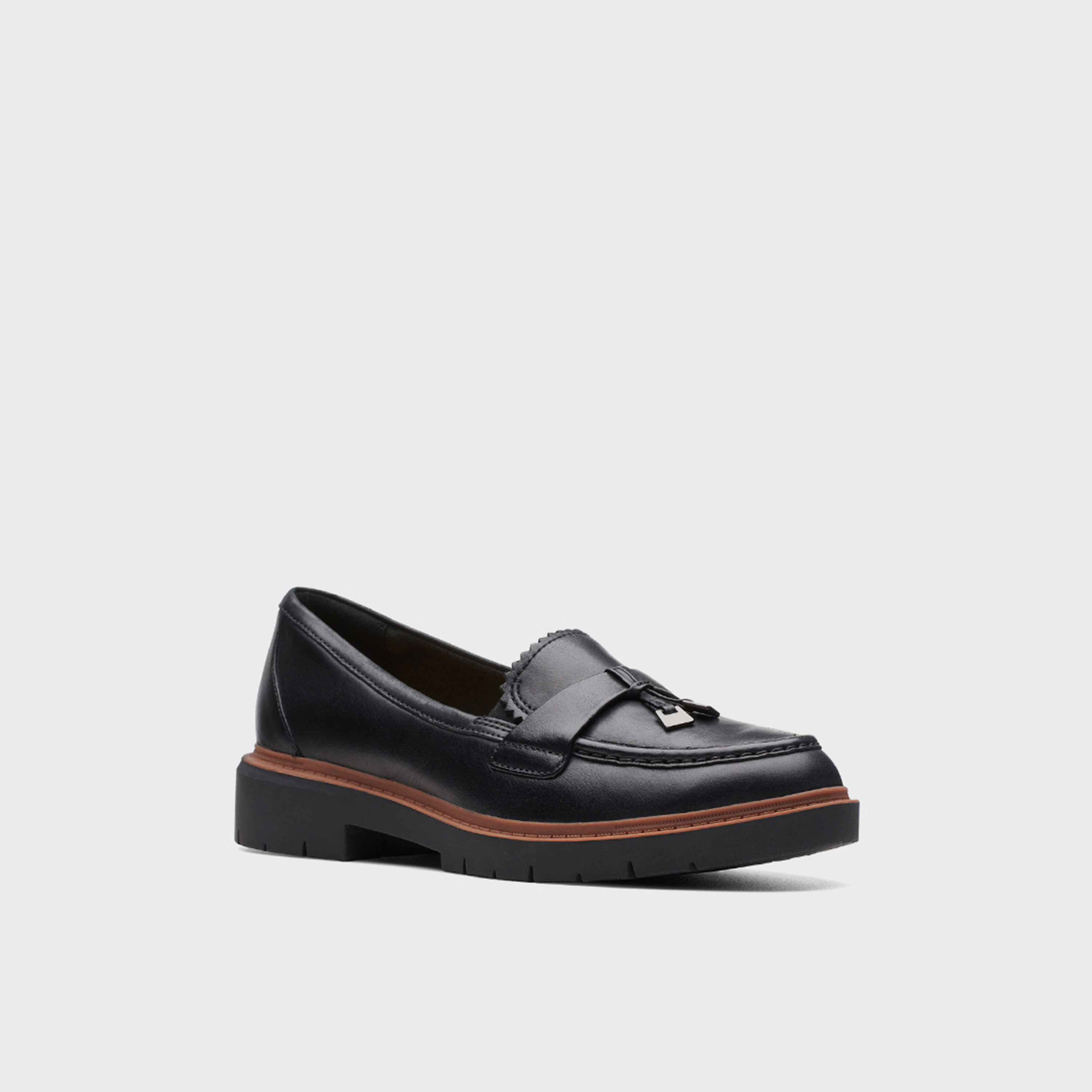 أحذية كلاركس النسائية سهلة الارتداء ويستلين بيلا المسطحة | 26174456-women-shoes-loafersandmoccasins-image-1