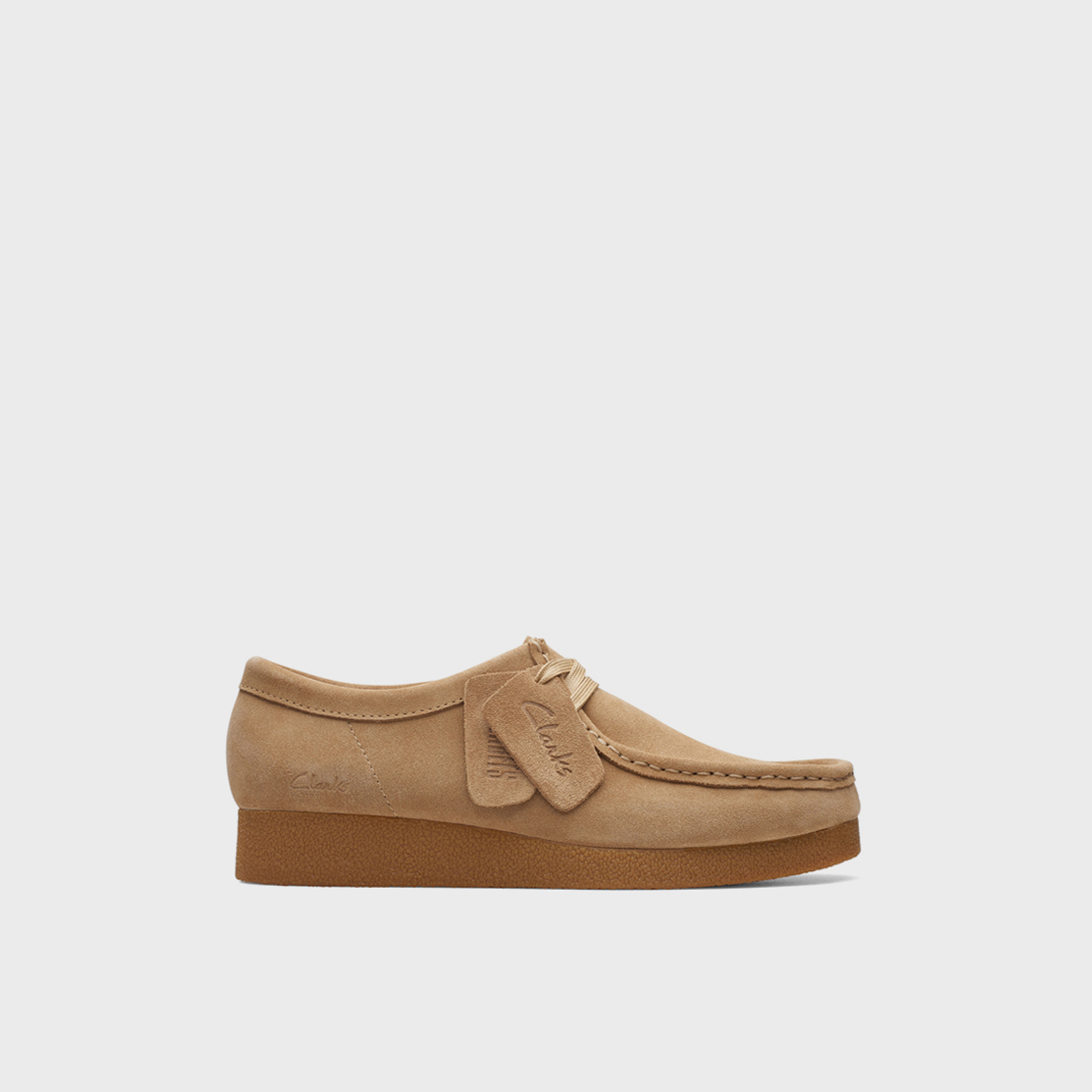 حذاء قارب مسطح من كلاركس للسيدات من طراز Wallabee EVOSh | 26174747-women-shoes-loafersandmoccasins-image-2