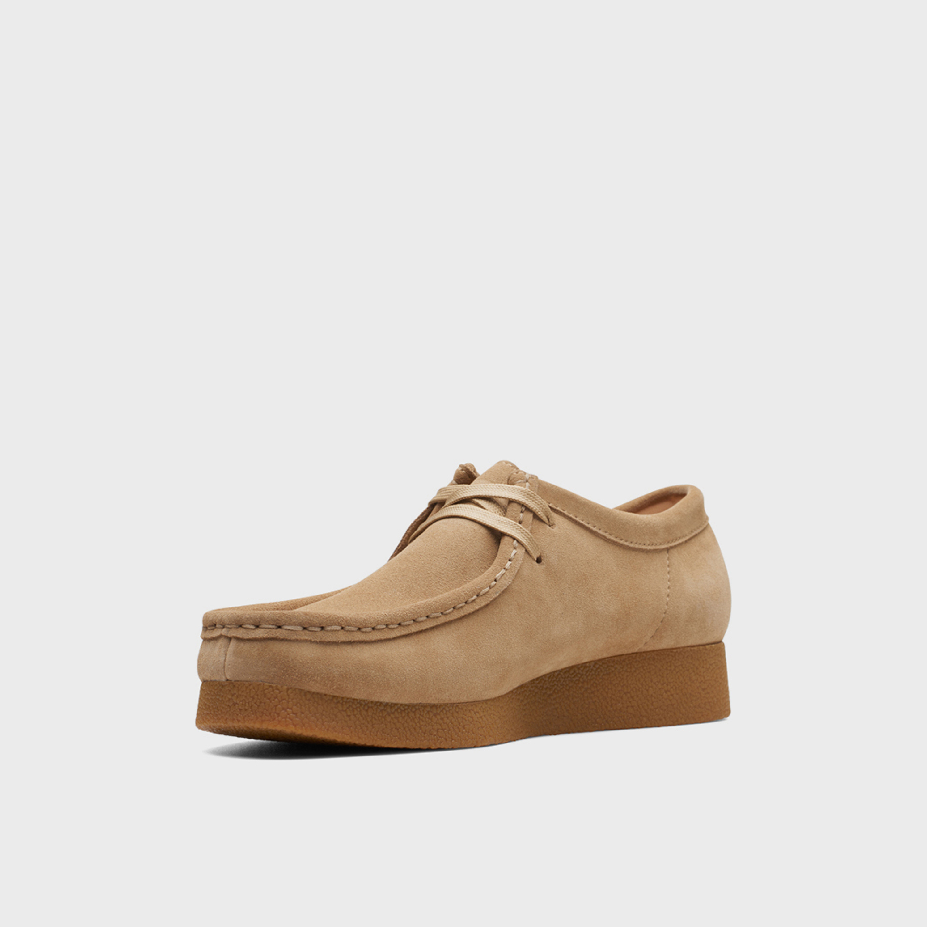 حذاء قارب مسطح من كلاركس للسيدات من طراز Wallabee EVOSh | 26174747-women-shoes-loafersandmoccasins-image-4