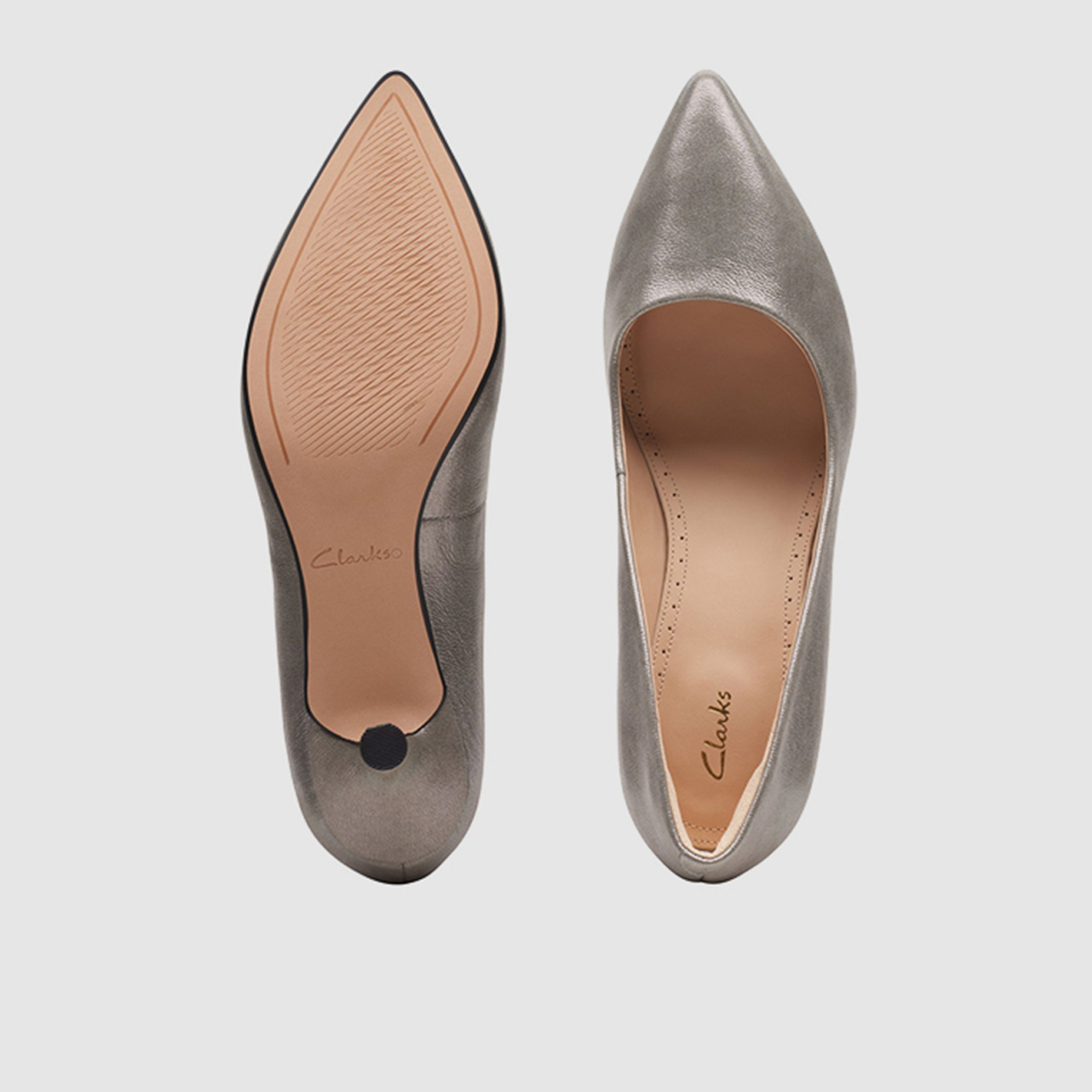 كلاركس - حذاء فيوليت55 ري للنساء سهل الارتداء بكعب صغير | 26174762-women-shoes-heels-image-4