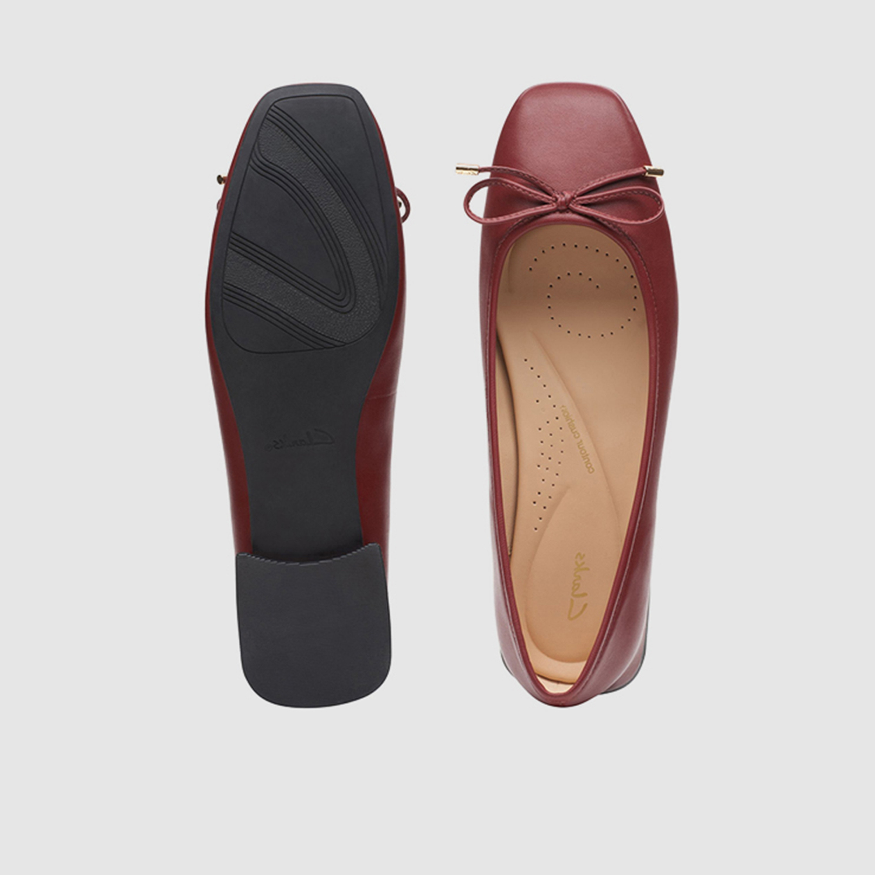 Clarks Women's Slip-On Ubree15 Step Square-Toe Block Heel Ballerinas | 26174857-women-shoes-ballerinas-image-4