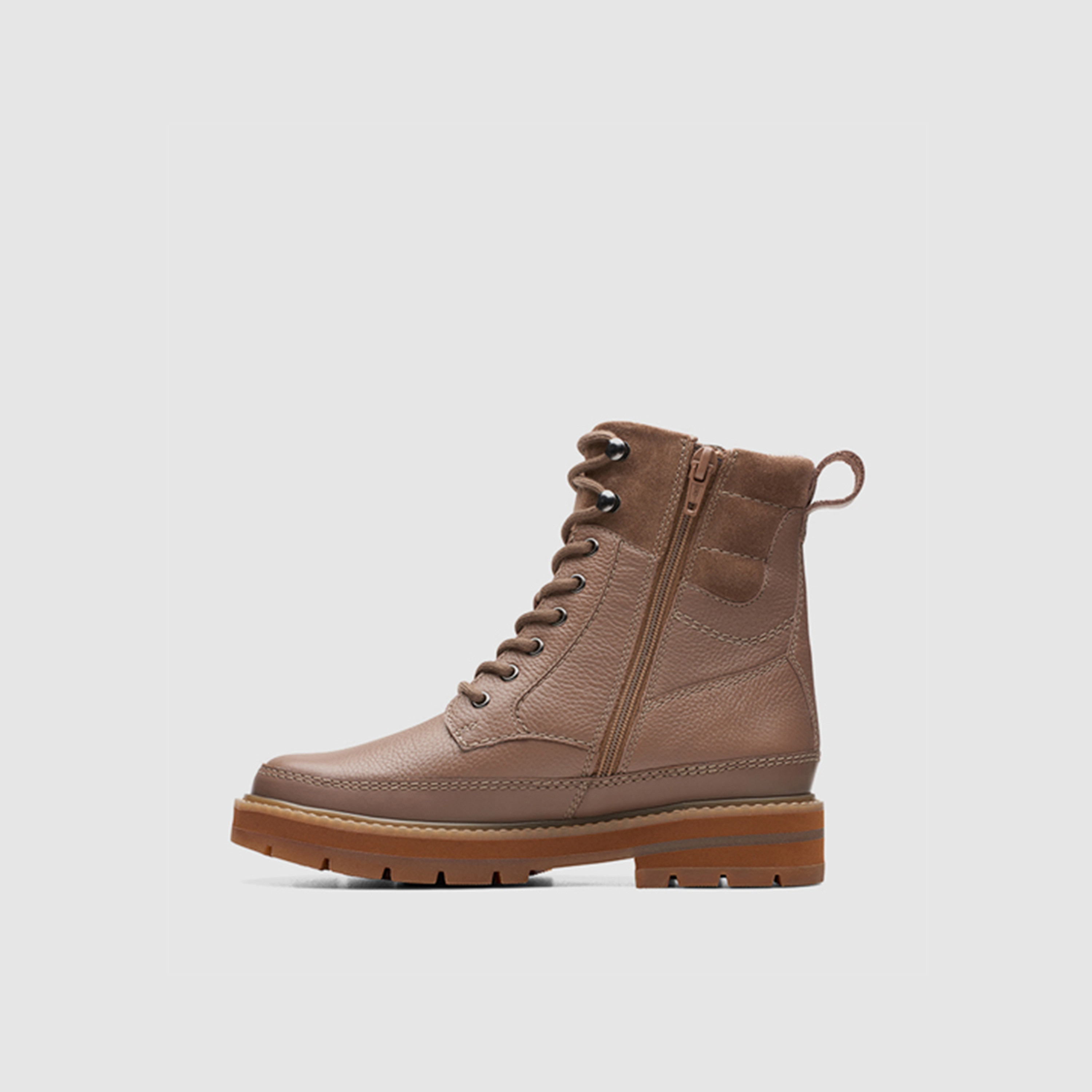 كلاركس - حذاء براغ ستايل كيه للبنات بسحاب | 26174902-girls-shoes-boots-image-2
