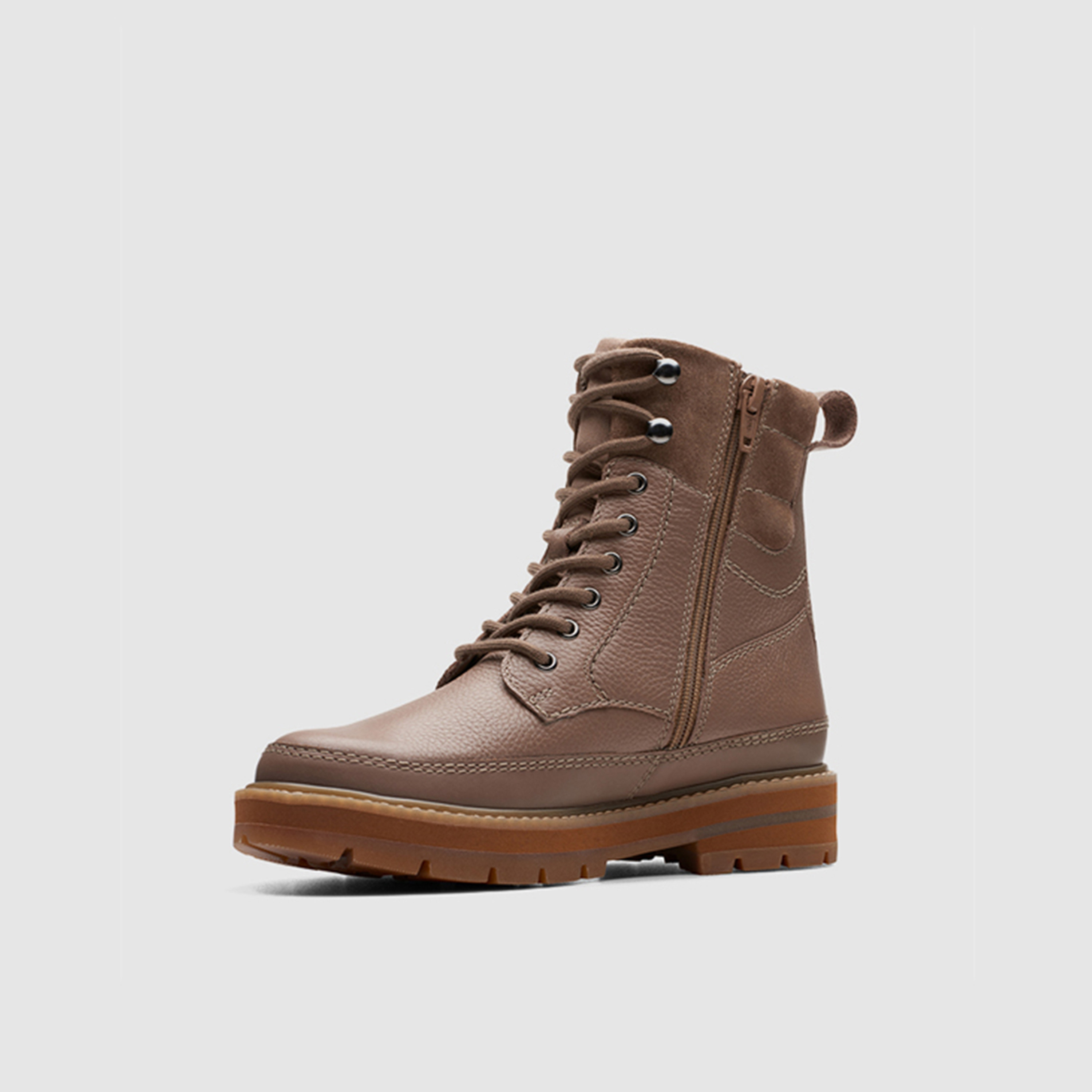 كلاركس - حذاء براغ ستايل كيه للبنات بسحاب | 26174902-girls-shoes-boots-image-5