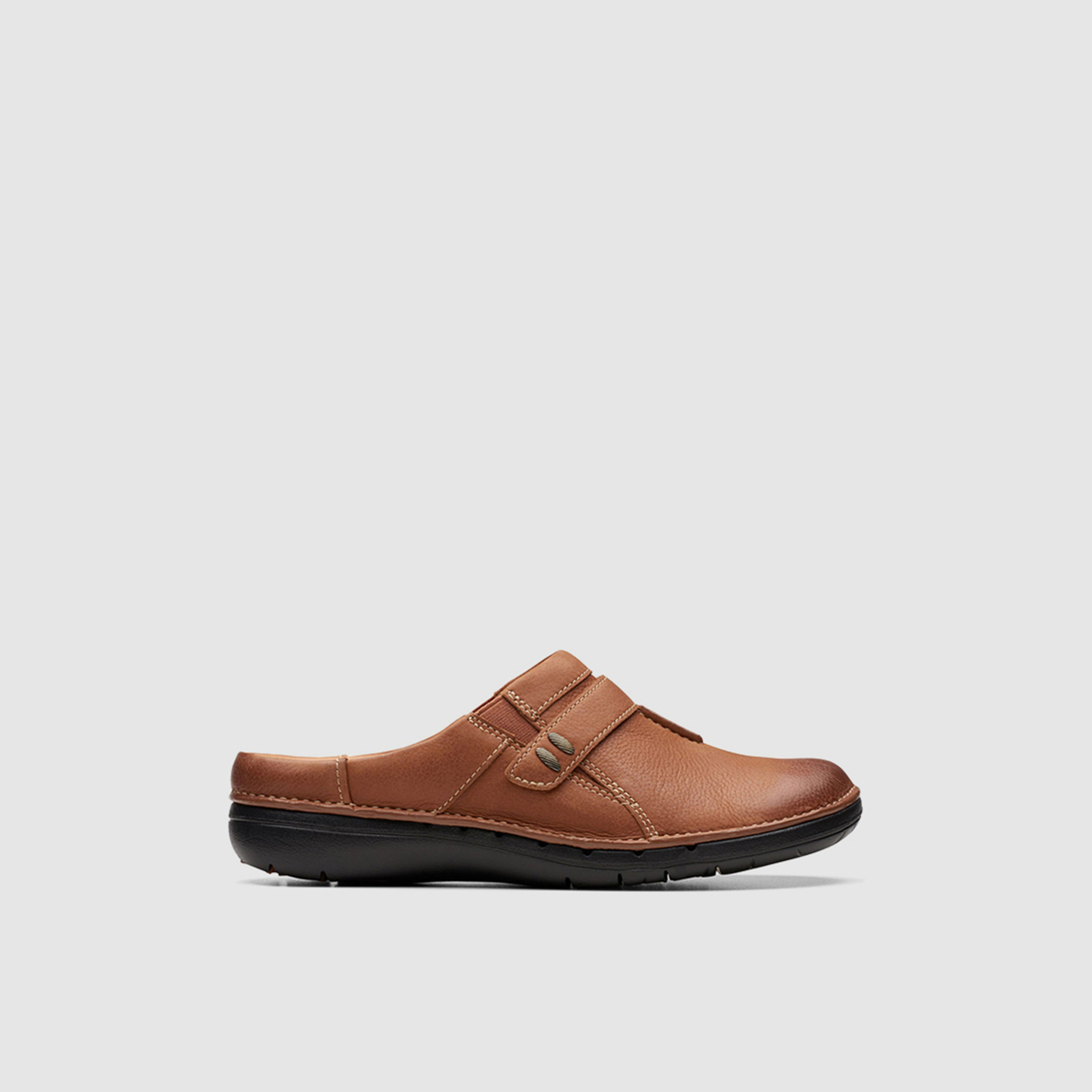 Clarks Women's Slip-On Un Loop Ease Flat Mules | 26174969-women-shoes-flats-mules-image-2