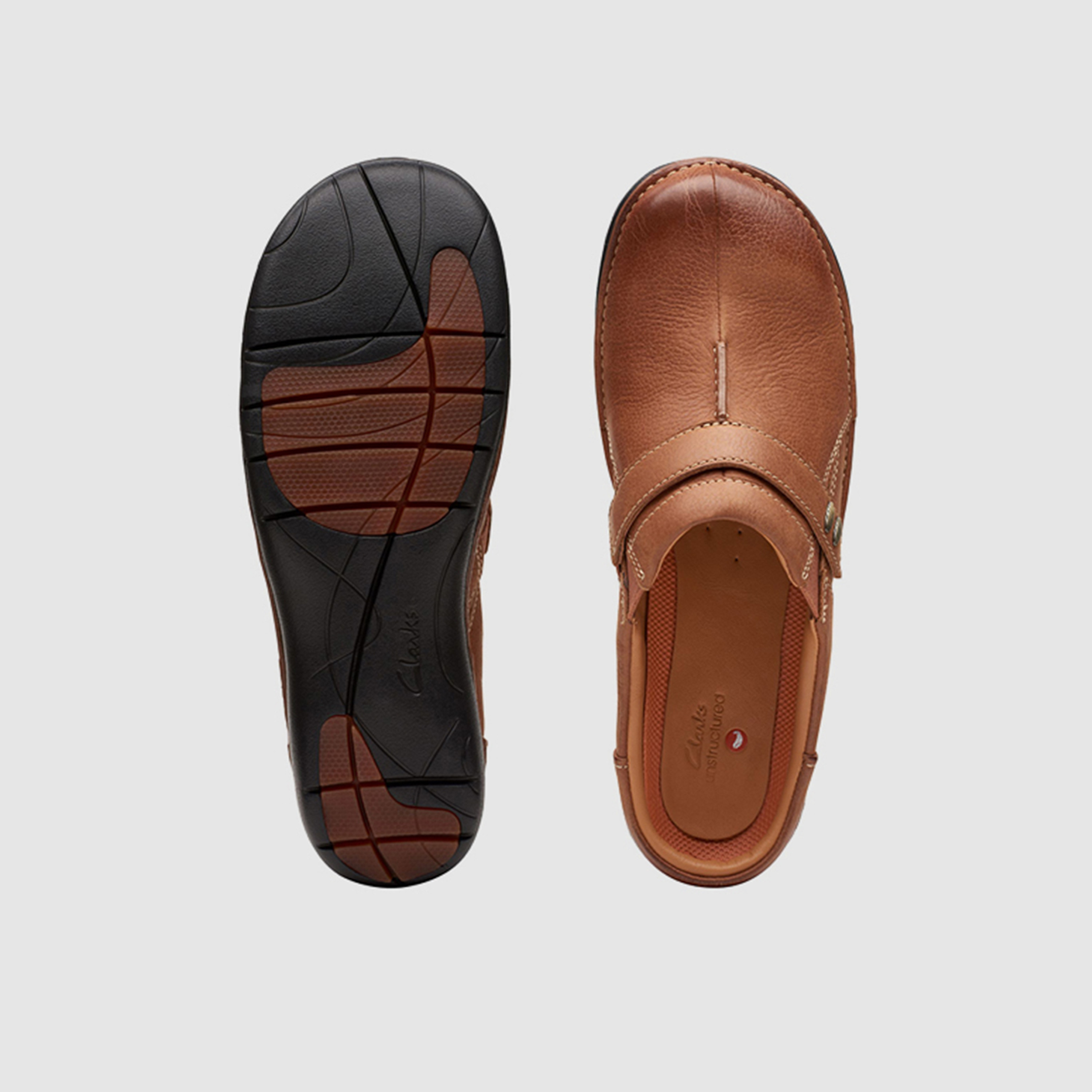 Clarks Women's Slip-On Un Loop Ease Flat Mules | 26174969-women-shoes-flats-mules-image-4