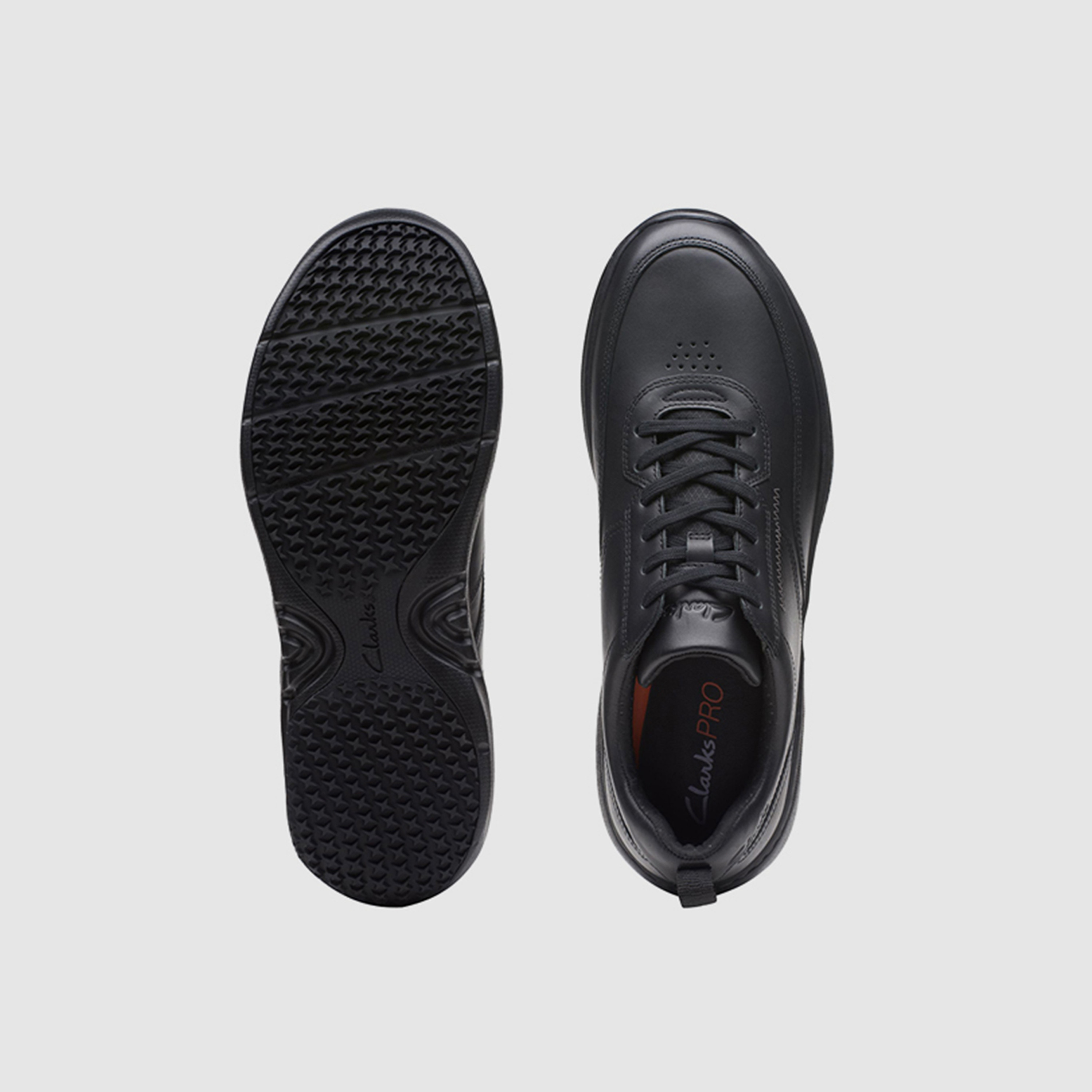 كلاركس- حذاء رياضي كاحل منخفض ورباط للرجال | 26175190-men-shoes-sneakers-image-4