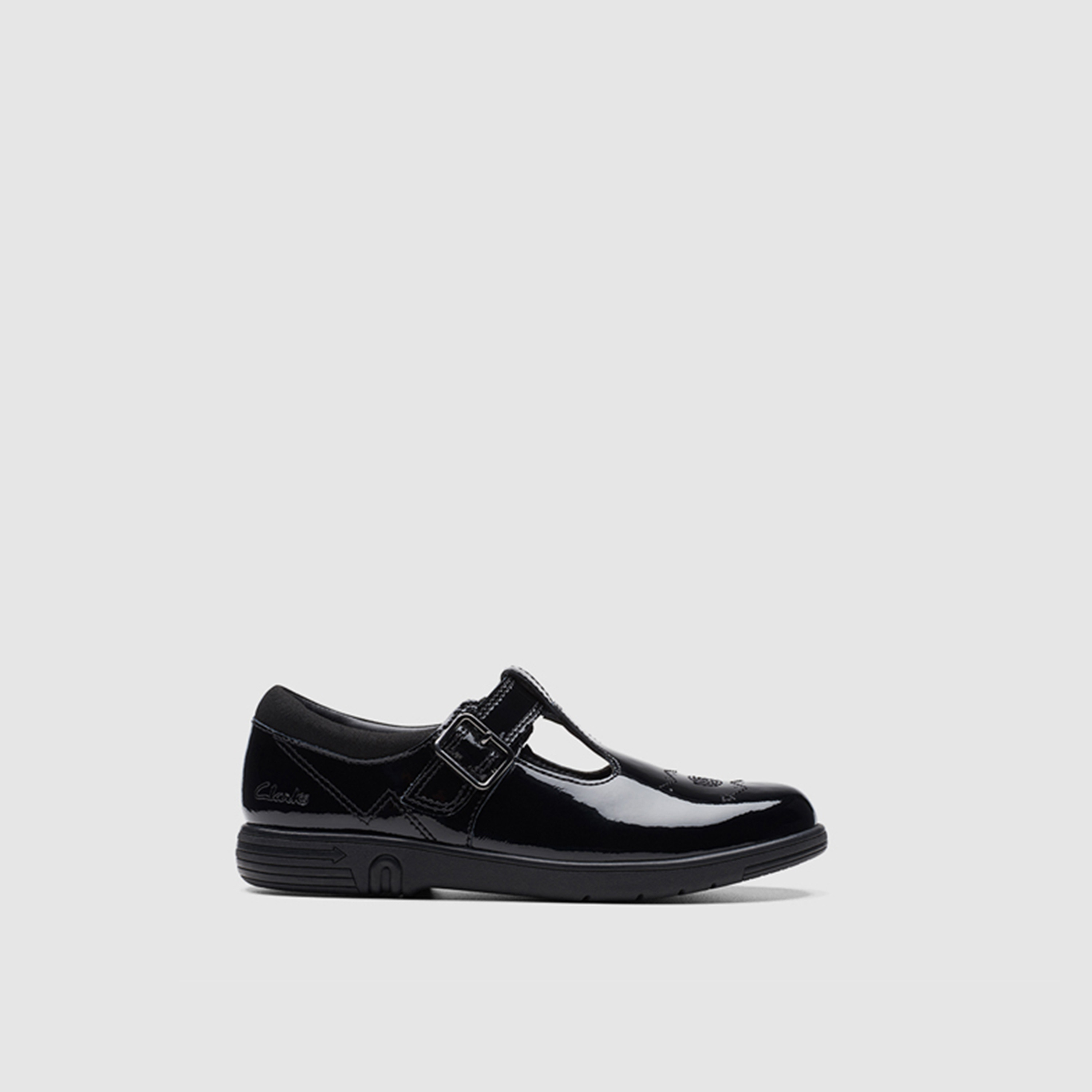Clarks Girl's Buckle Jazzy Tap Mary Jane | 26175307-girls-shoes-schoolshoes-image-2