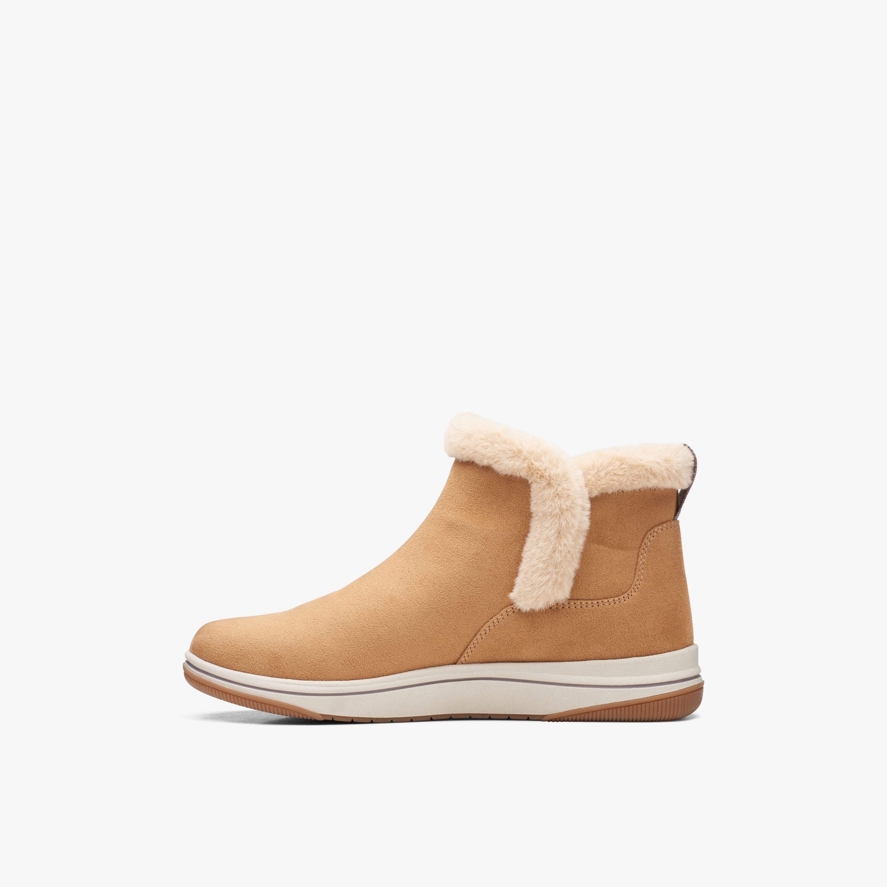 Clarks Women's Synthetic Slip-On Ankle Boots | 26175752-women-shoes-boots-image-2
