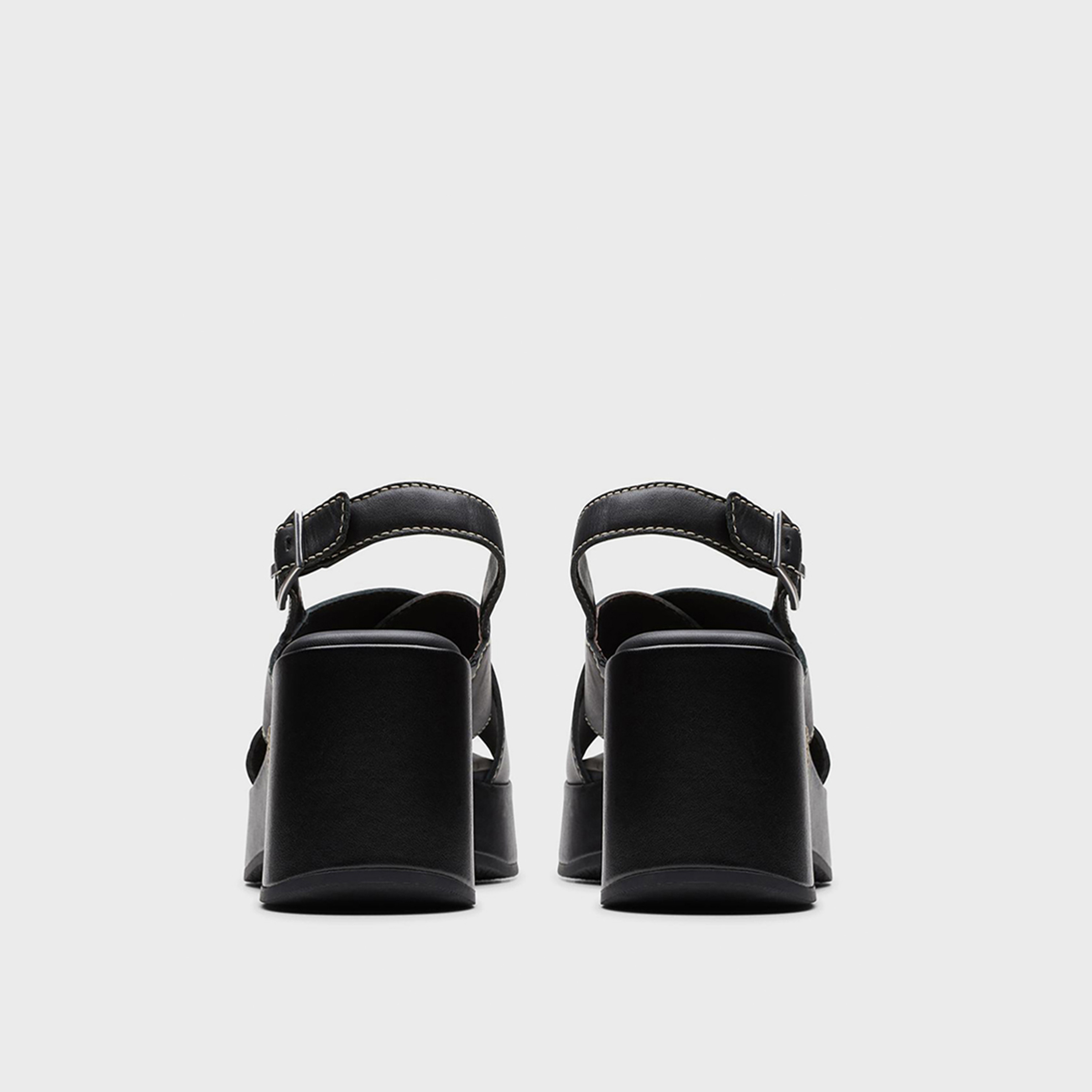 كلاركس- صندل للنساء كعب عالي بإبزيم  | 26176299-women-shoes-sandals-heeled-image-4