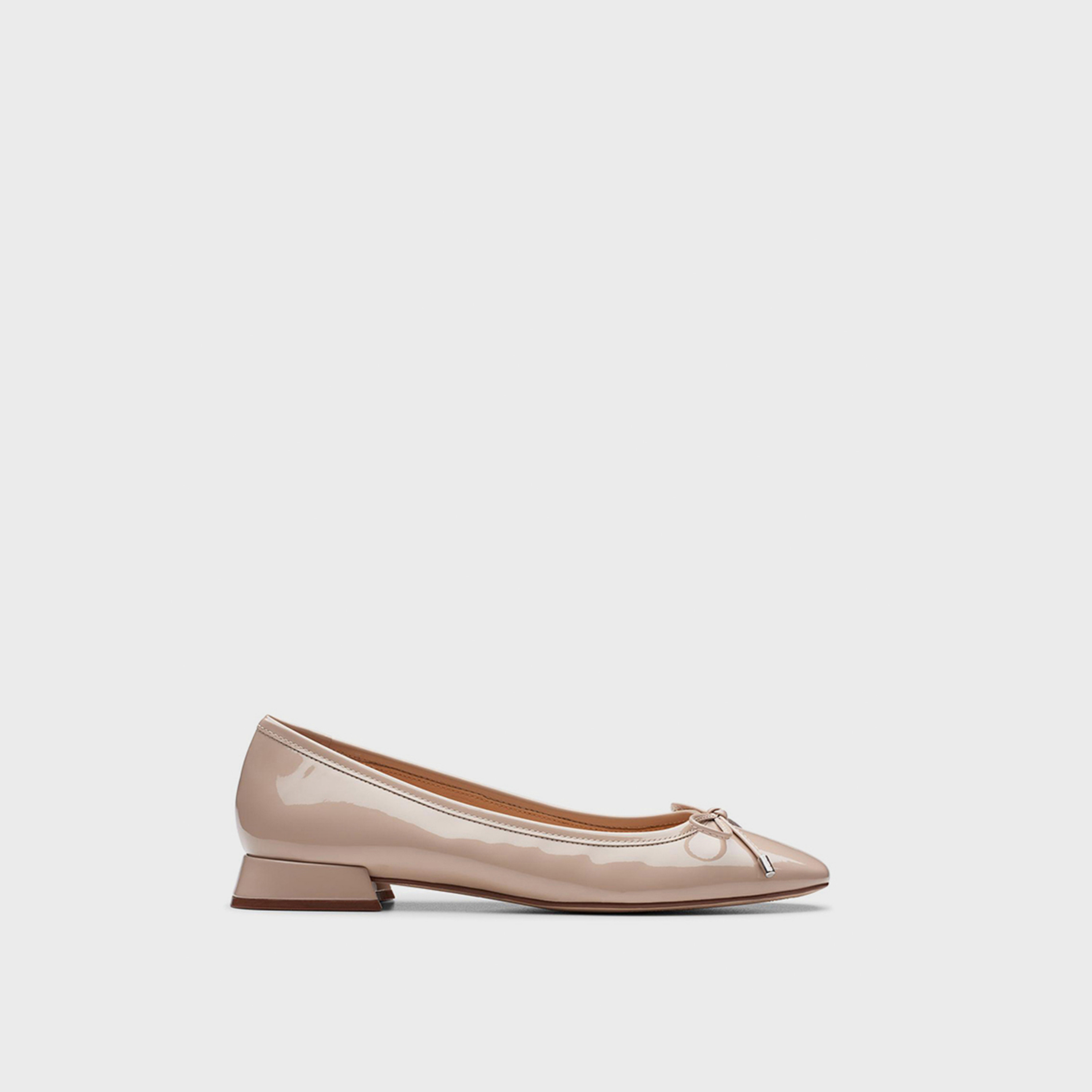 كلاركس -  حذاء بالرينا نسائي بدون رباط  يو بري 15 ستيب مسطح بمقدمة دائرية | 26176362-women-shoes-flats-ballerinas-image-2