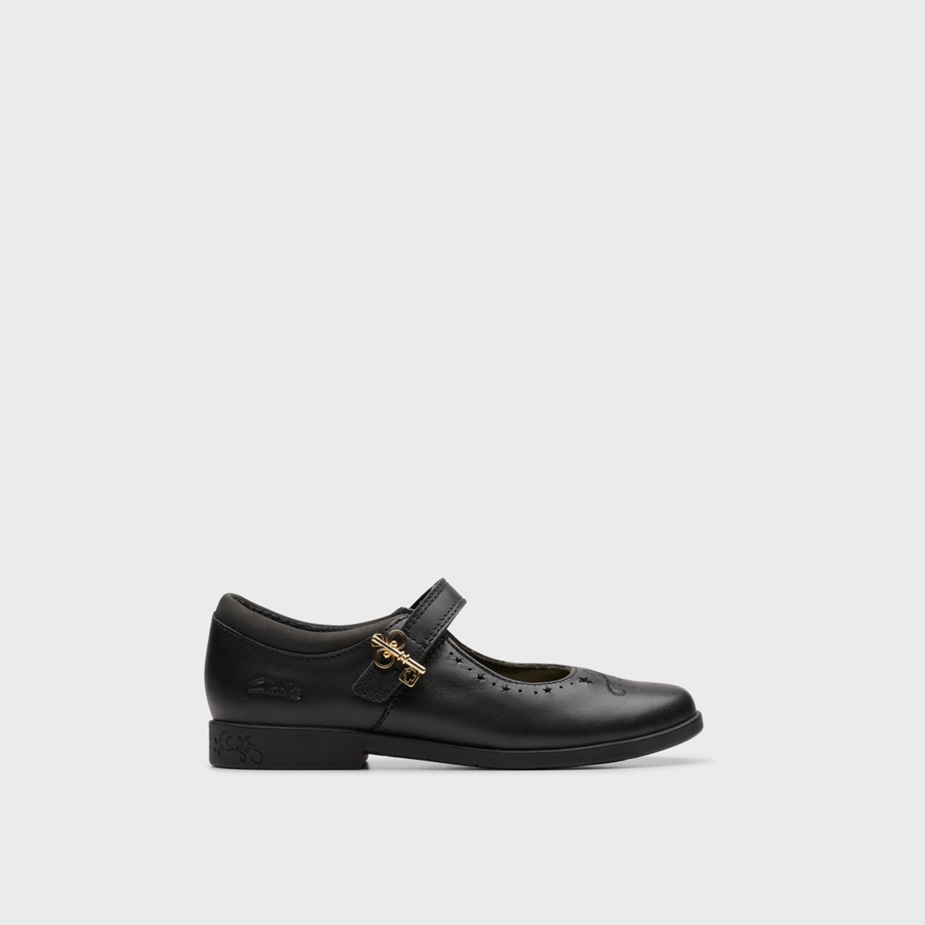 Clarks Girls' Hook & Loop Mary Jane Shoes | Lock Magic 26176489-girls-shoes-schoolshoes-image-2