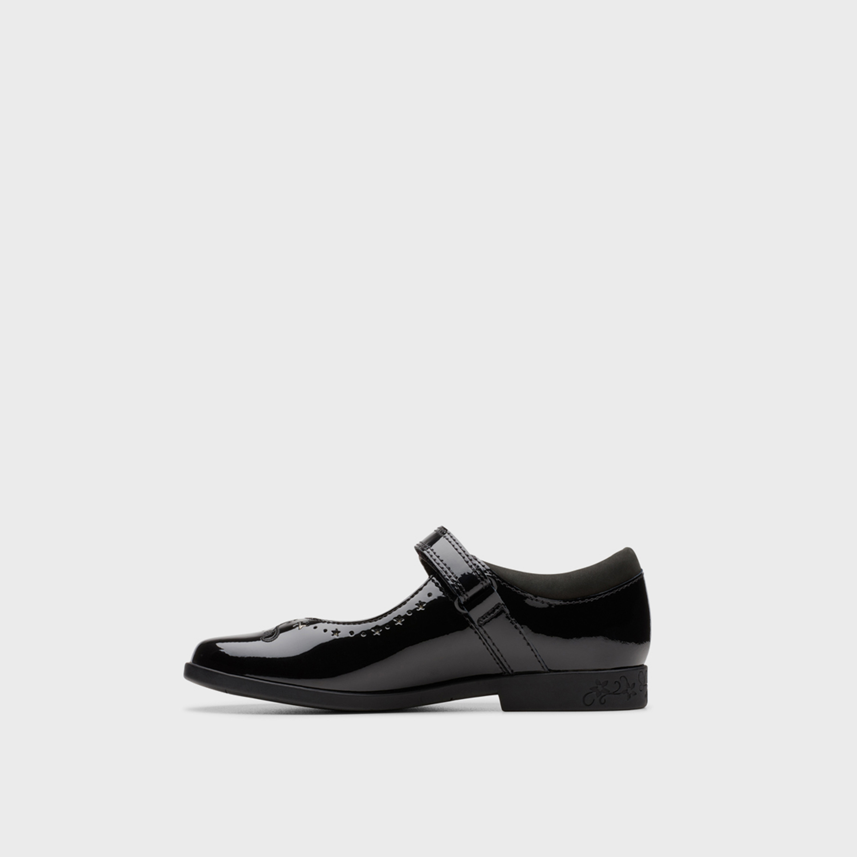 كلاركس - حذاء ماري جين للبنات بشريط لاصق | 26176490-girls-shoes-schoolshoes-image-3