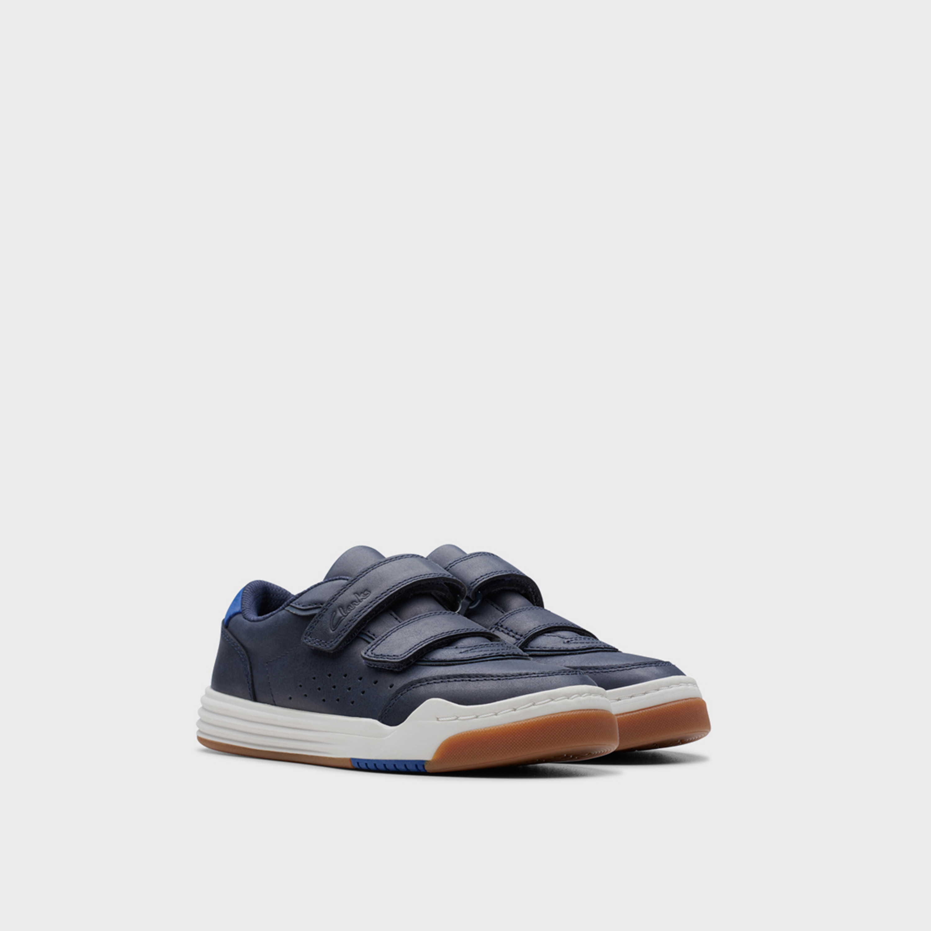 Clarks Boys' Hook & Loop Trainers | Urban Solo 26176660-boys-shoes-sneakers-image-1