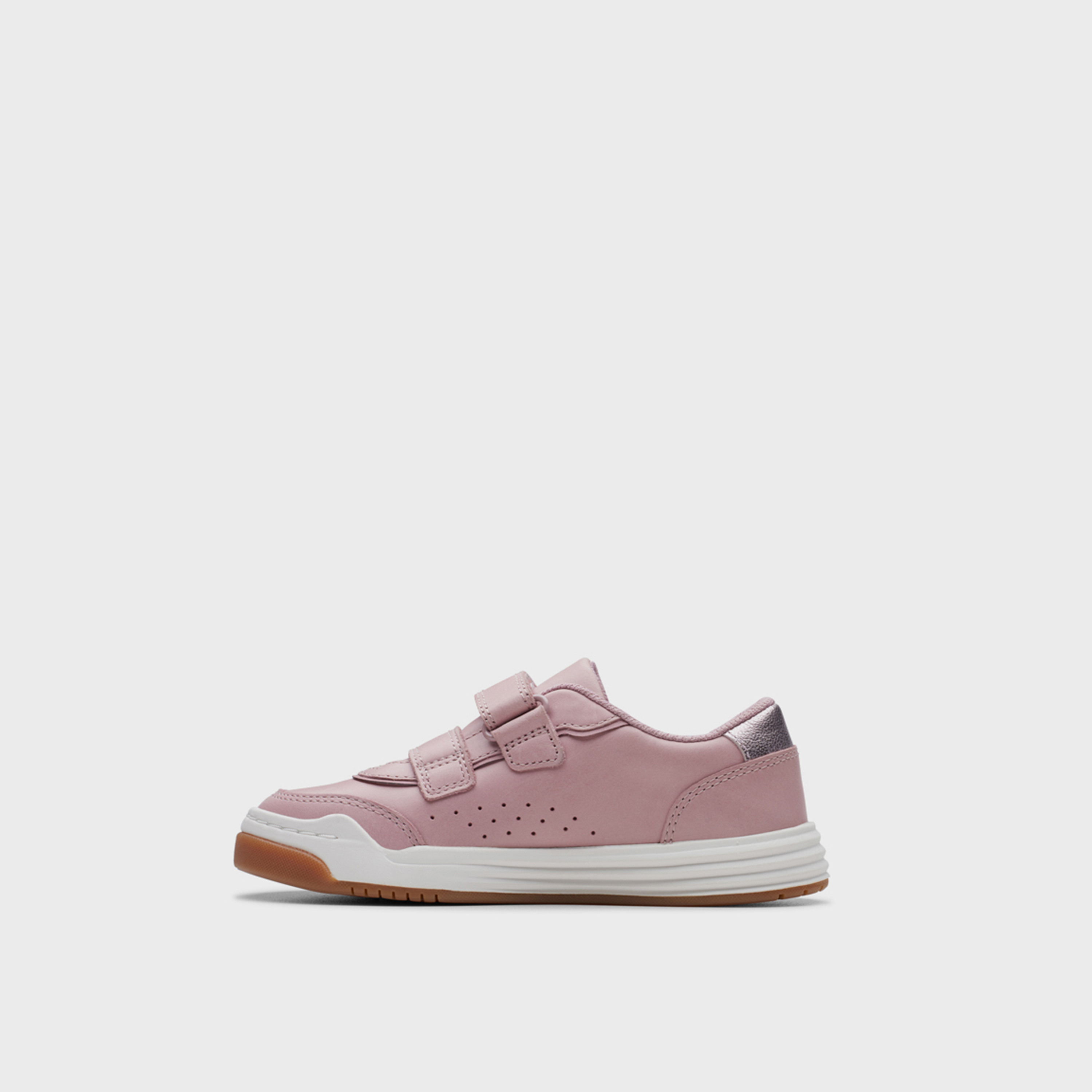 Clarks Girls' Hook & Loop Trainers | Urban Solo 26176661-girls-shoes-sneakers-image-3