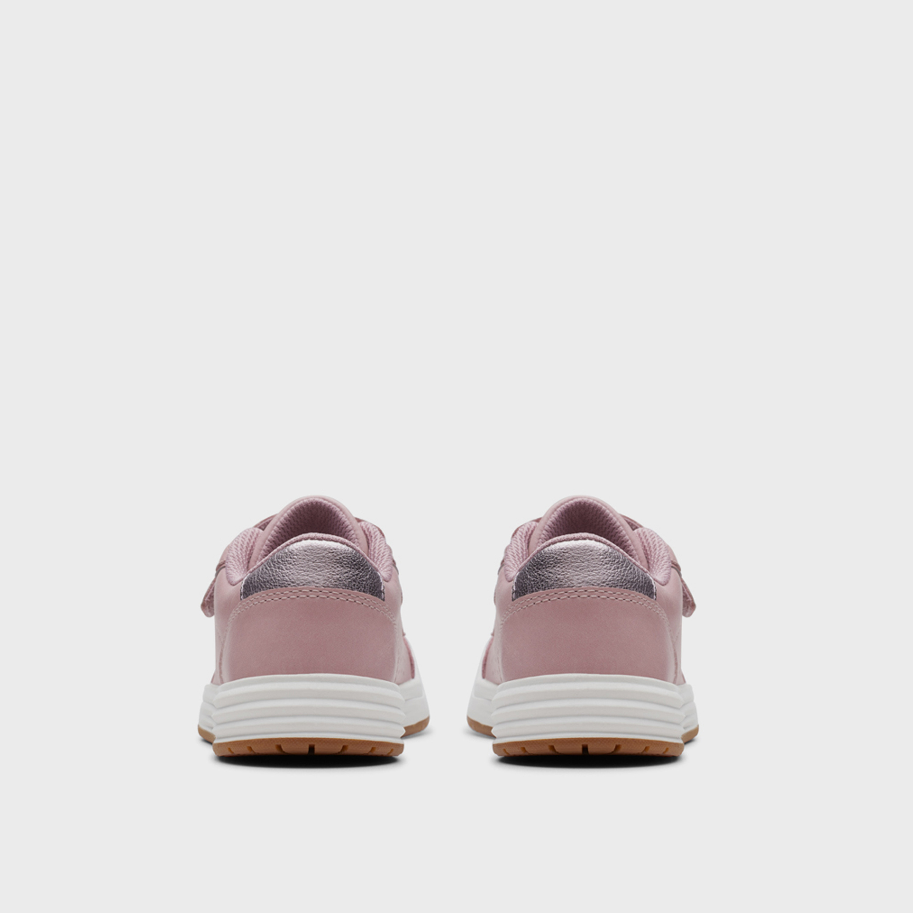 Clarks Girls' Hook & Loop Trainers | Urban Solo 26176661-girls-shoes-sneakers-image-4