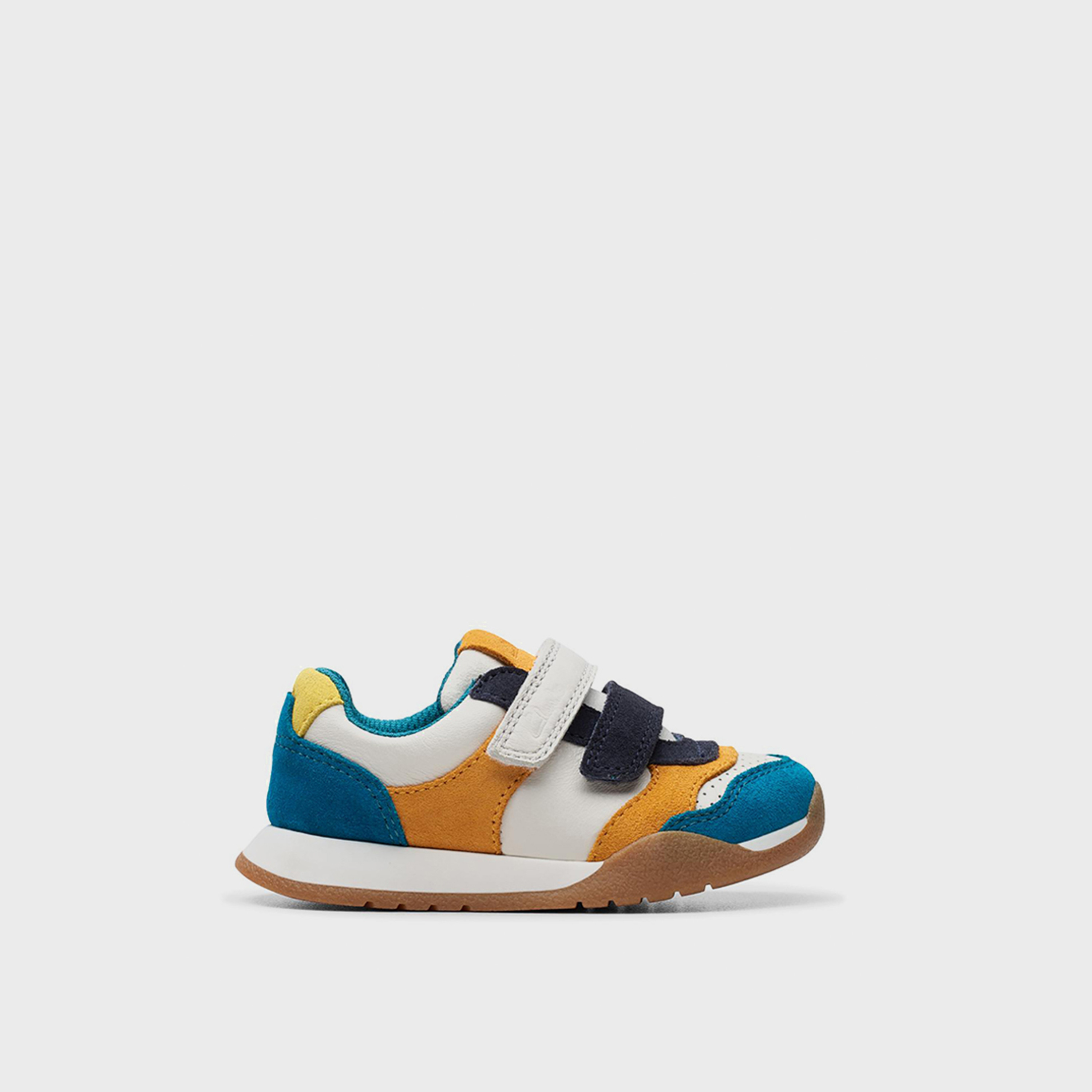 Clarks Boy's Hook & Loop Race Hero T Sneakers | 26176675-boys-shoes-sneakers-image-2