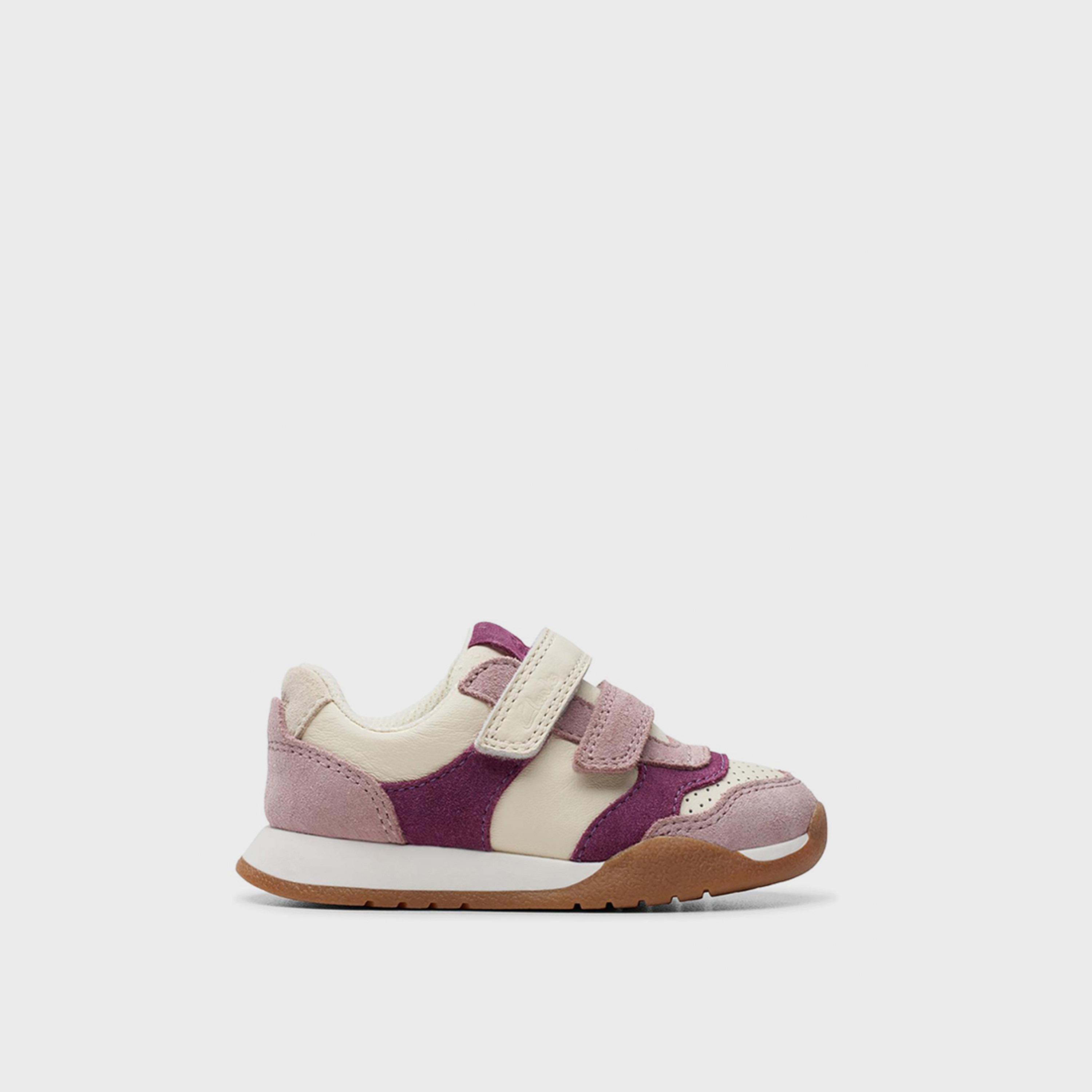 كلاركس - حذاء رياضي للبنات بإغلاق لاصق  ريس هيرو T | 26176676-girls-shoes-sneakers-image-2