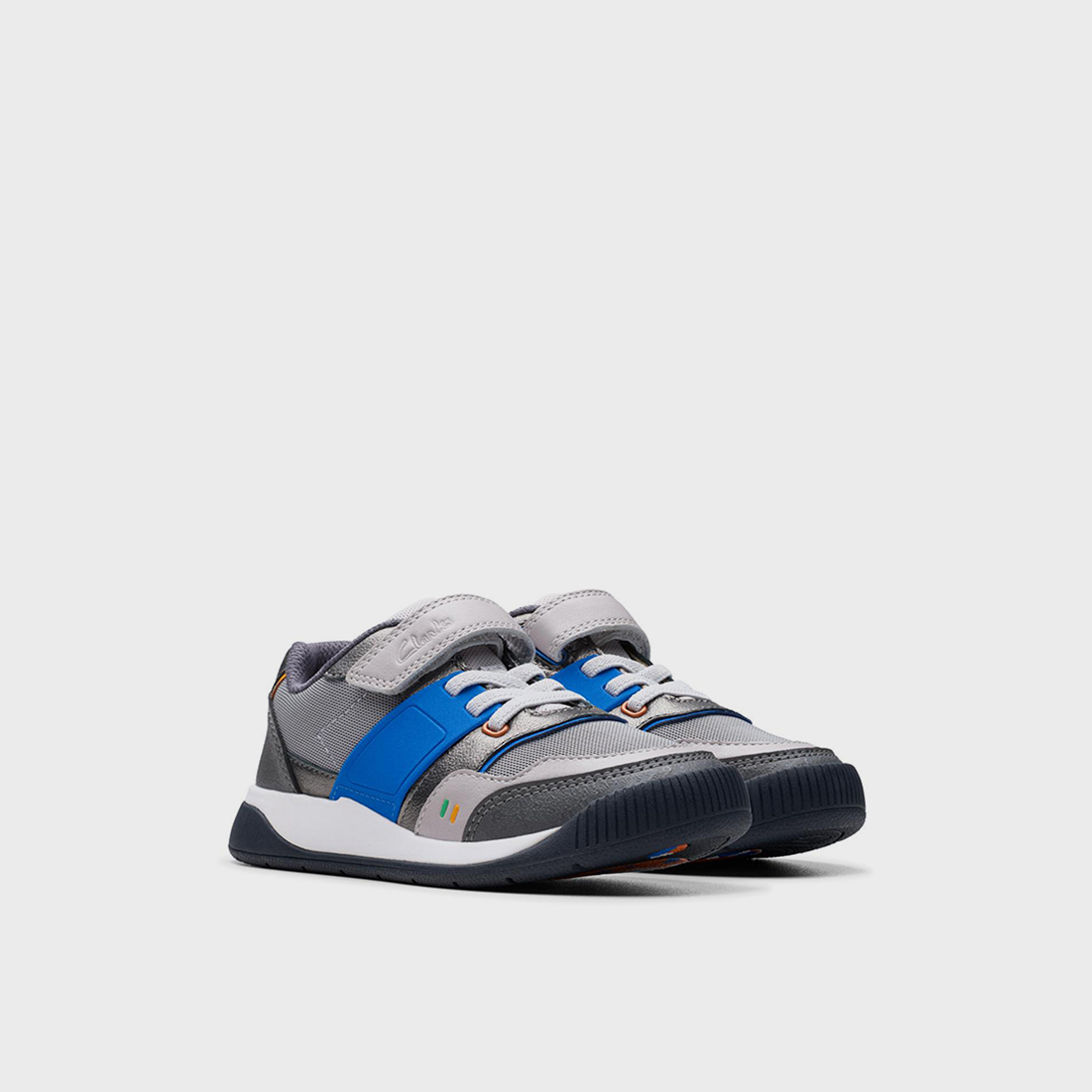 Clarks Boys' Hook & Loop Lune Flex K Sneakers | 26176708-boys-shoes-sneakers-image-1