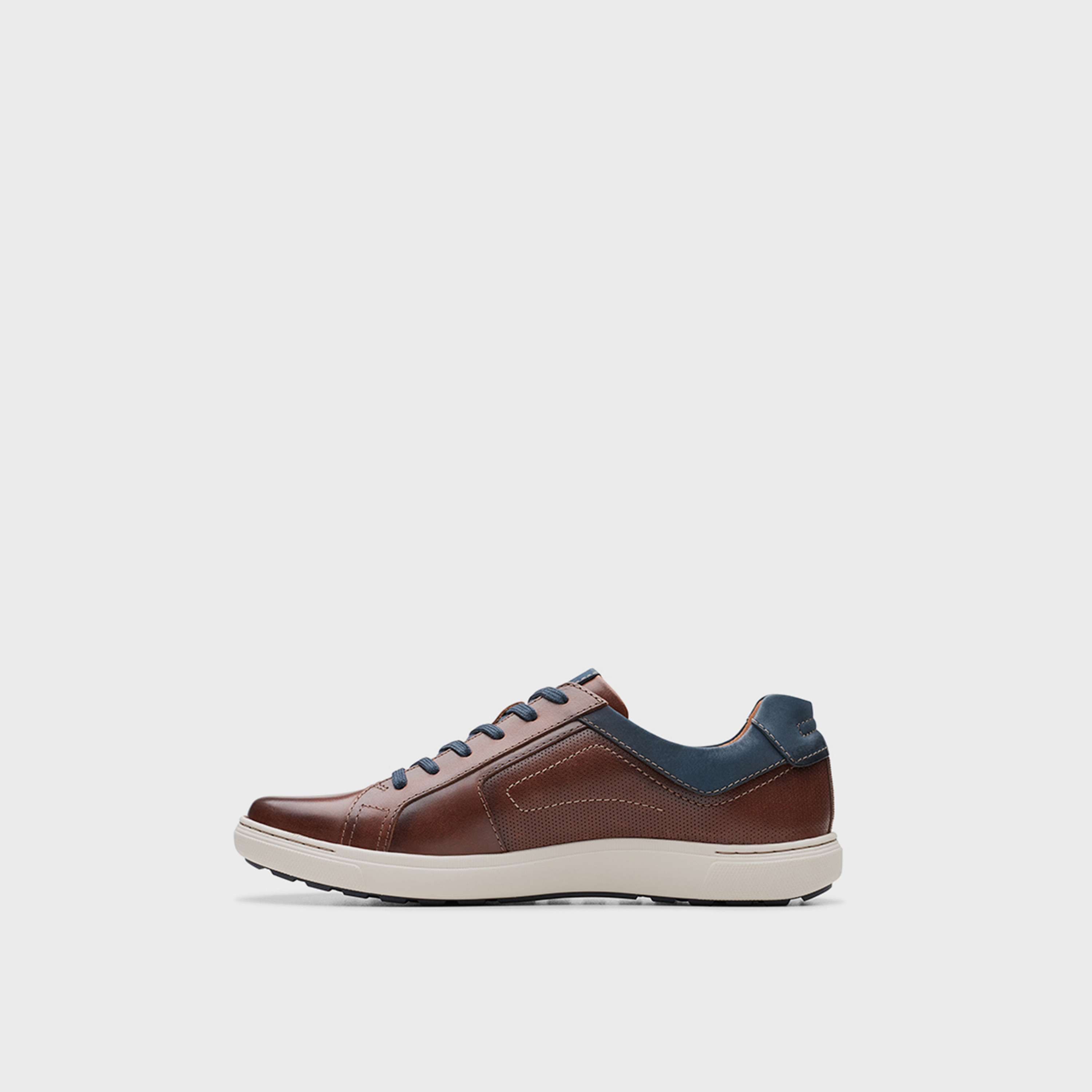 Clarks Men's Mapstone Lace Lace-Up Low Ankle Sneakers | 26176886-men-shoes-sneakers-image-2