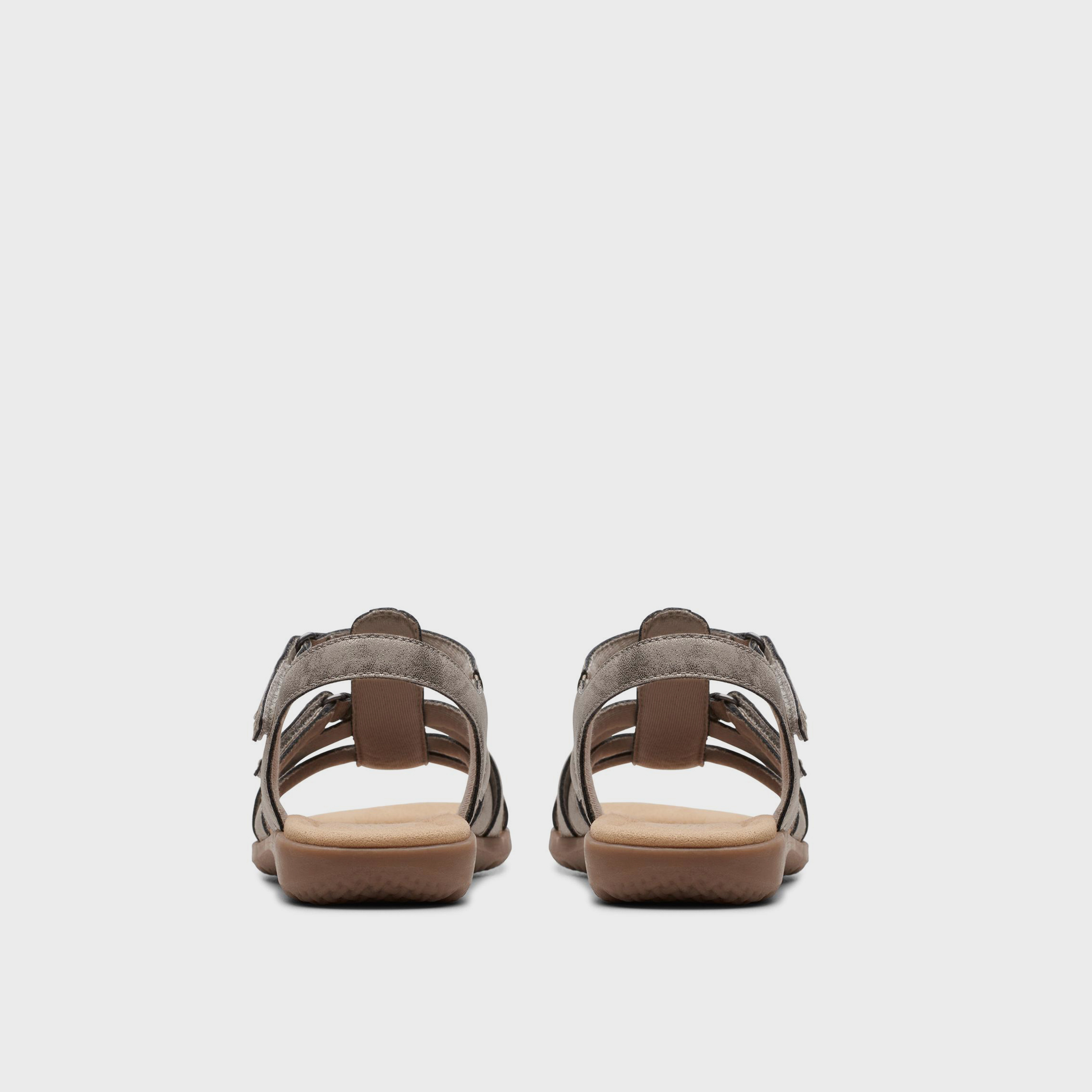 Clarks Womens Hook & Loop Elizabelle Sky Flat Gladiator Sandals | 26177125-women-shoes-sandals-flats-image-5