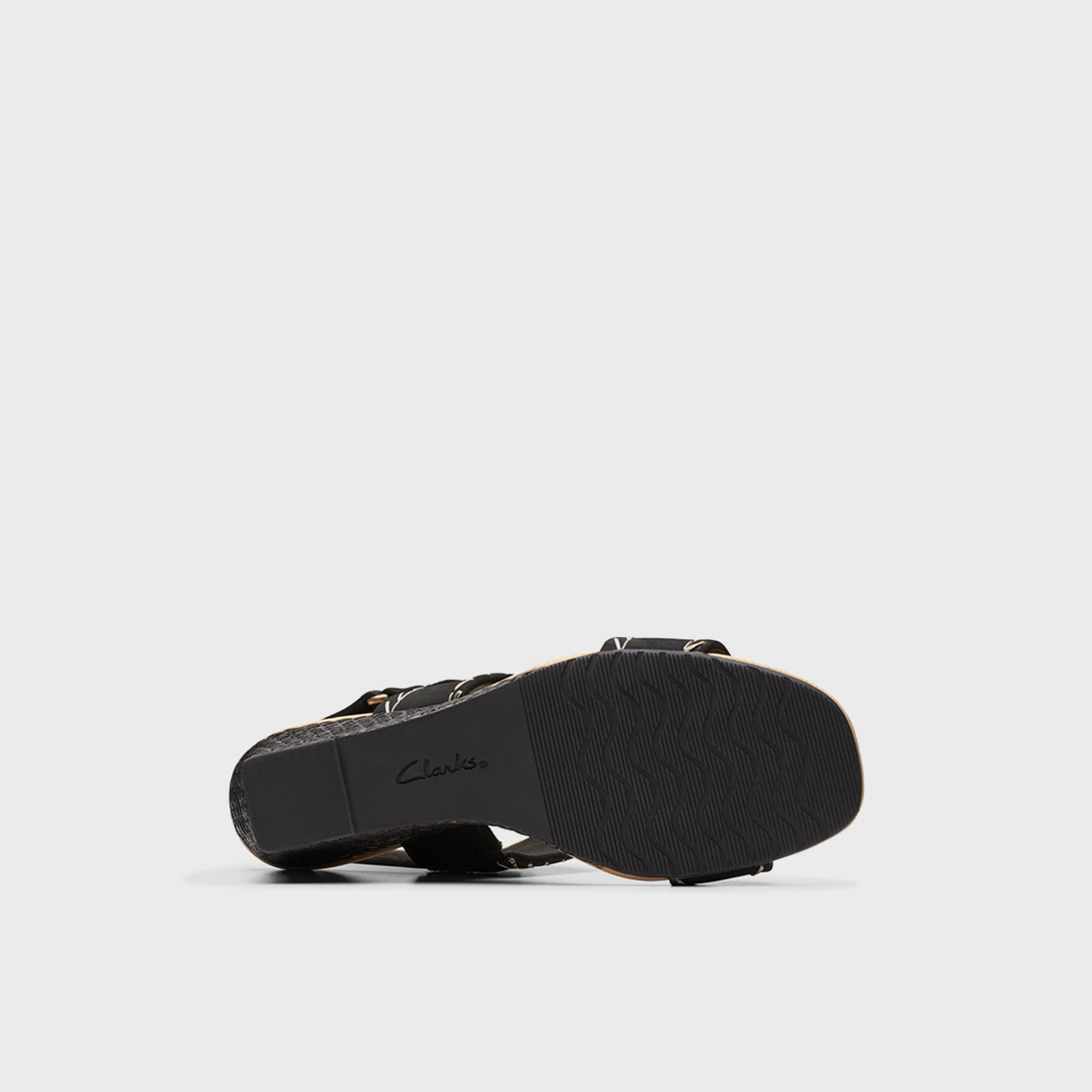 كلاركس - صندل كيارا روز للنساء كعب إسفيني بإبزيم لاصق | 26177315-women-shoes-sandals-heeled-image-5