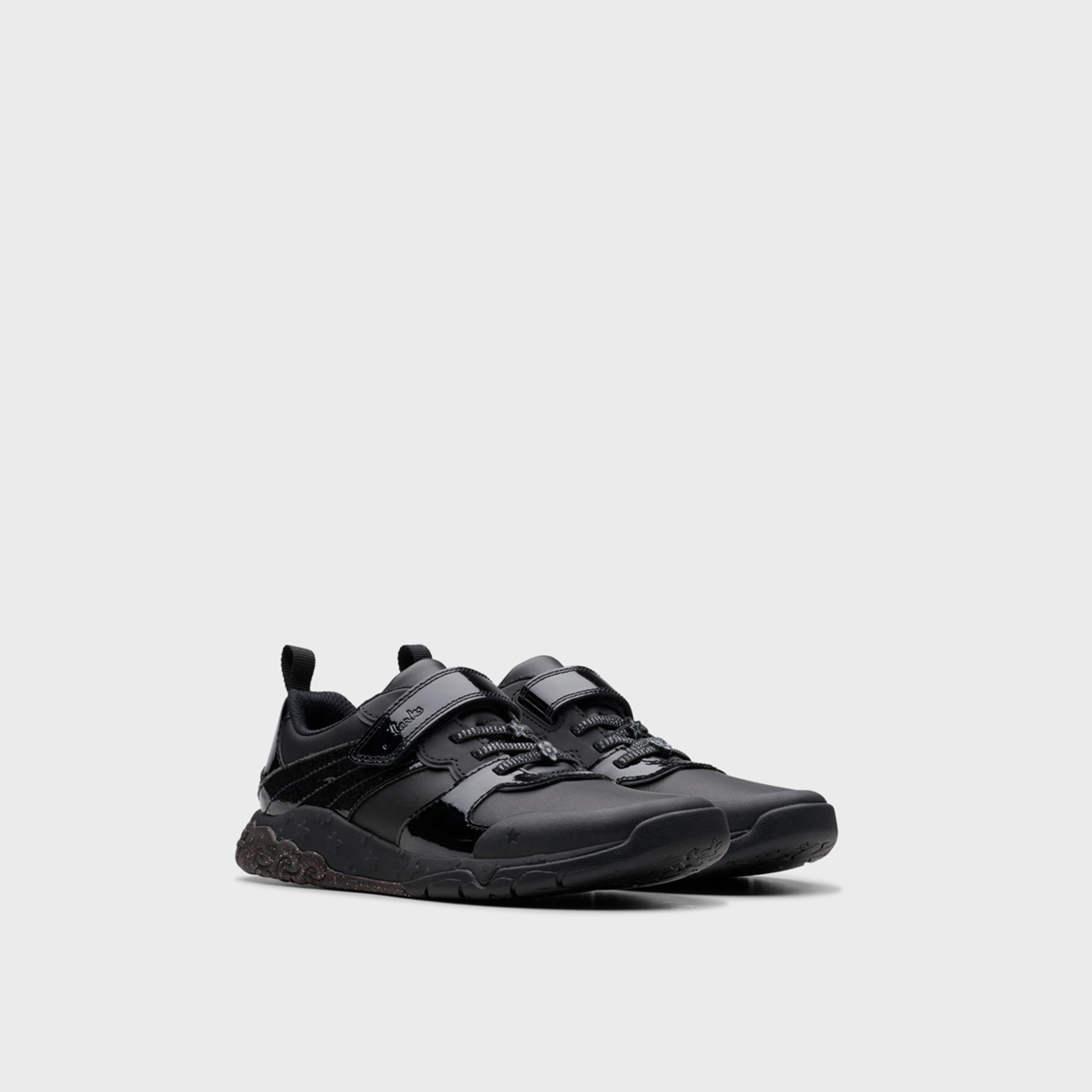 Clarks Boys Tidal Flare Lace-Up Sneakers | 26178288-boys-shoes-schoolshoes-image-1