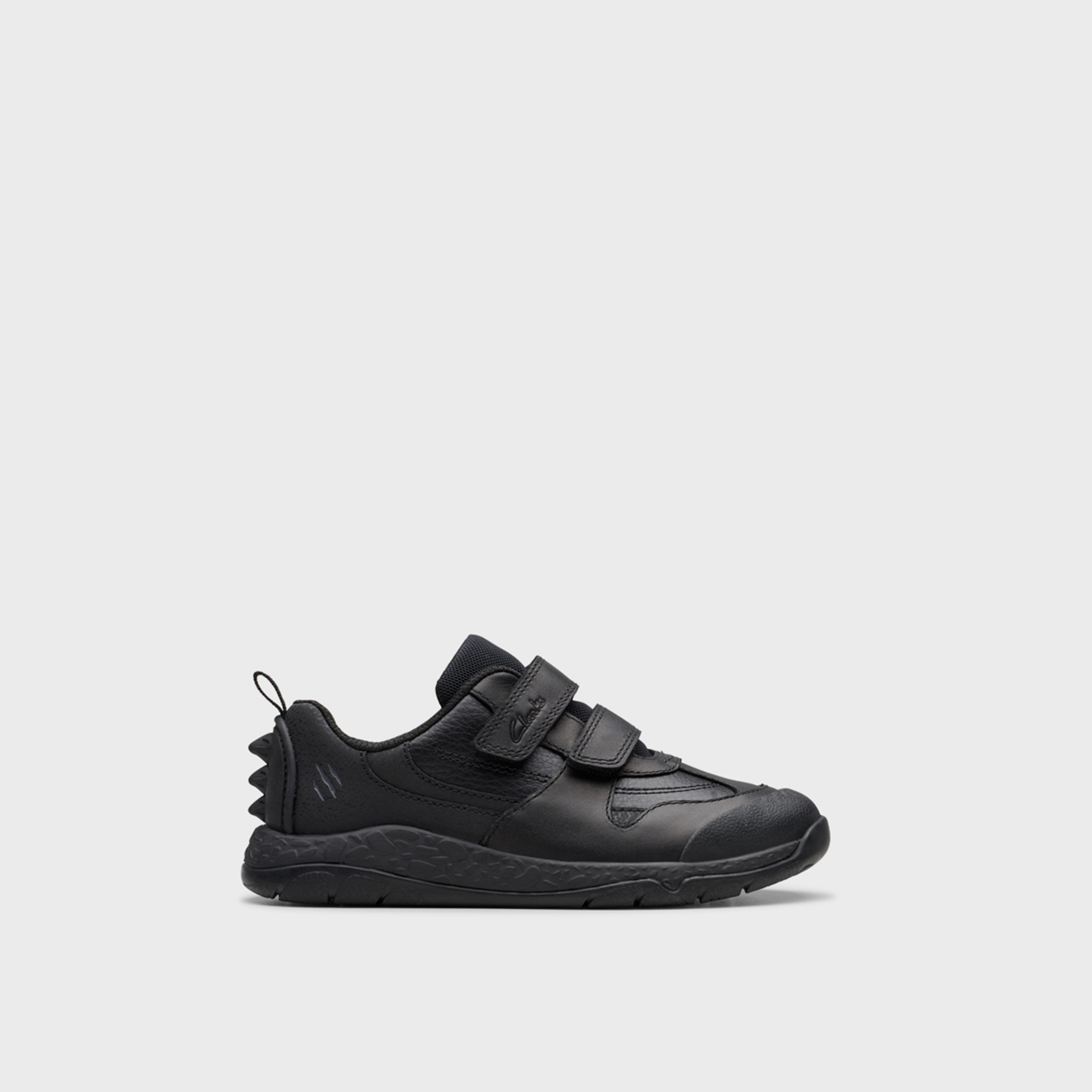 Clarks Boys' Hook & Loop Sneakers | Steggy2 Pace 26178289-boys-shoes-schoolshoes-image-2