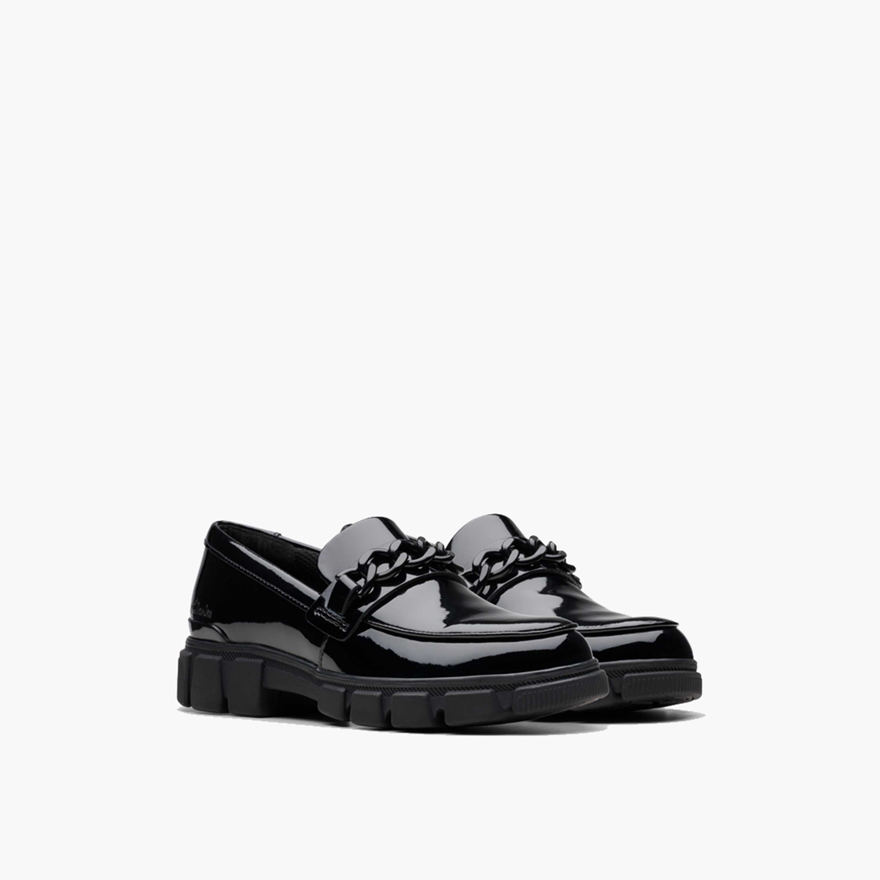 Clarks Kid's Leather Slip On Loafers | Evyn Walk 26178298-boys-shoes-loafers-image-1