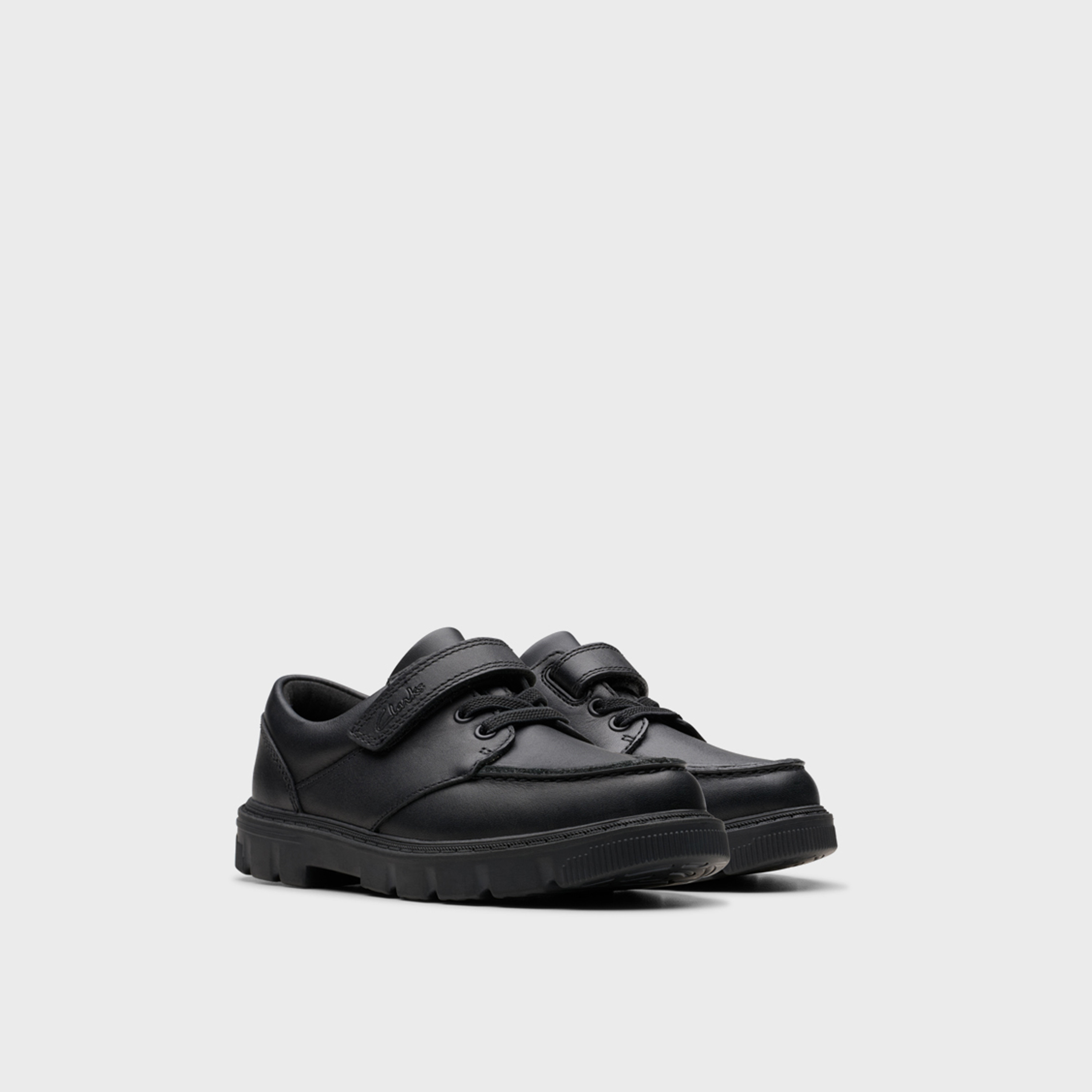 Clarks Boys Lorcam Edge Lace-Up Sneakers | 26178302-boys-shoes-schoolshoes-image-1