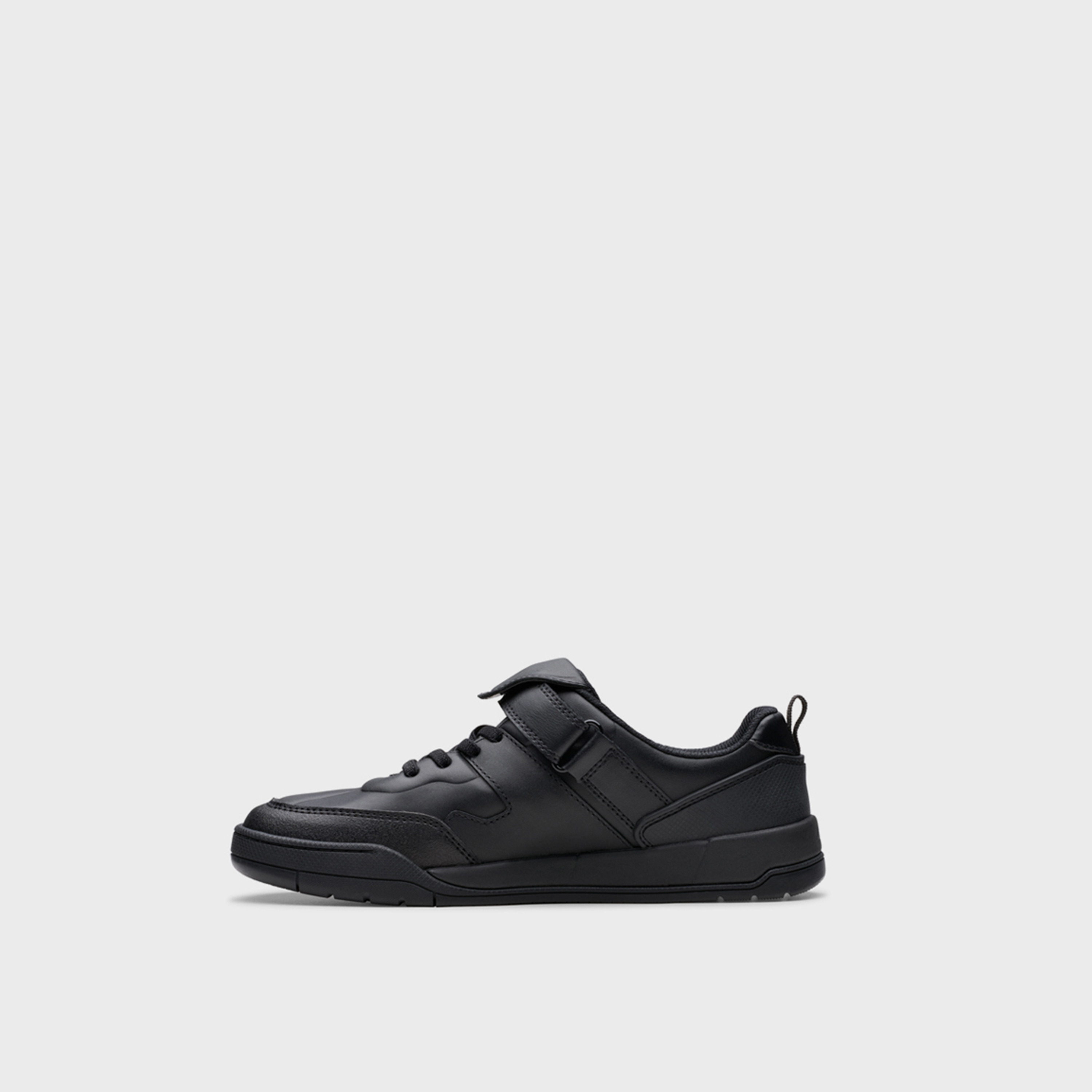 Clarks Boys' Hook & Loop Sneakers | Laser Track 26178311-boys-shoes-schoolshoes-image-3