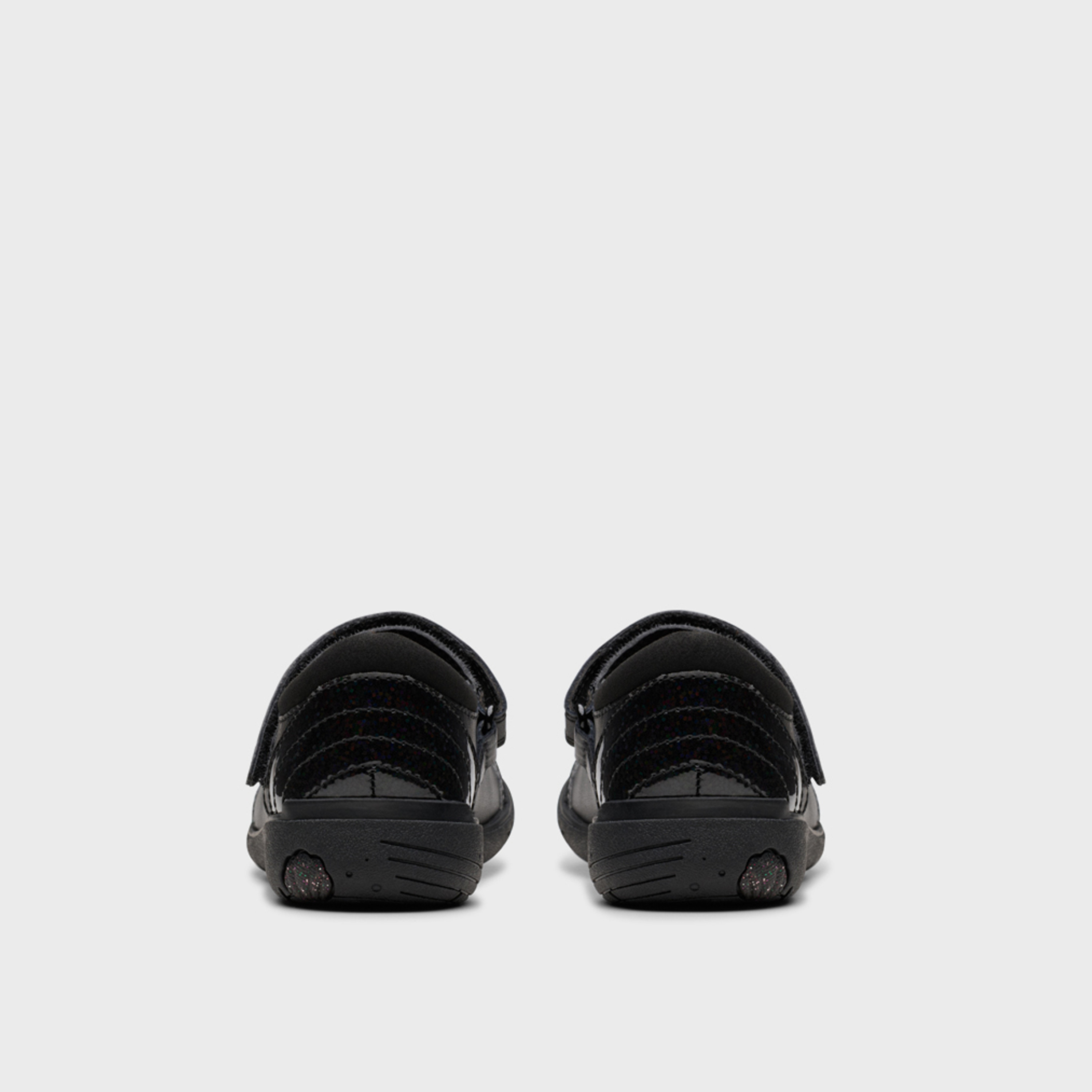 Clarks Girls' Hook & Loop Mary Jane Shoes | Relda Spark 26178314-girls-shoes-schoolshoes-image-4