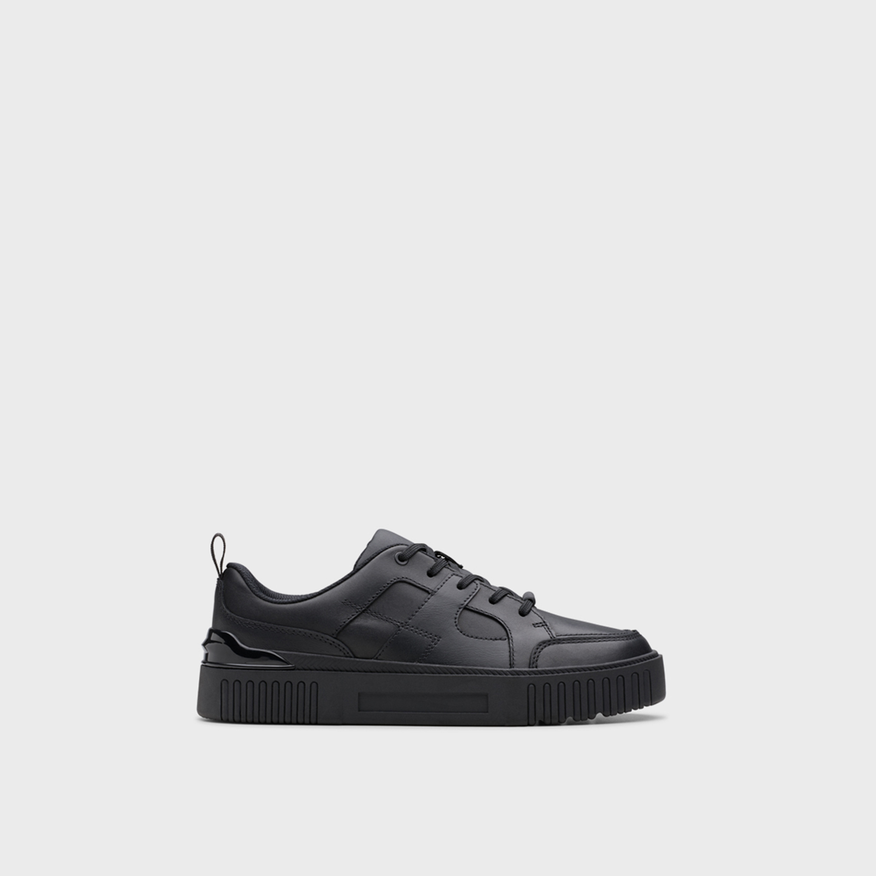 Clarks Boys Oslo Flare Lace-Up Sneakers | 26178320-boys-shoes-schoolshoes-image-3