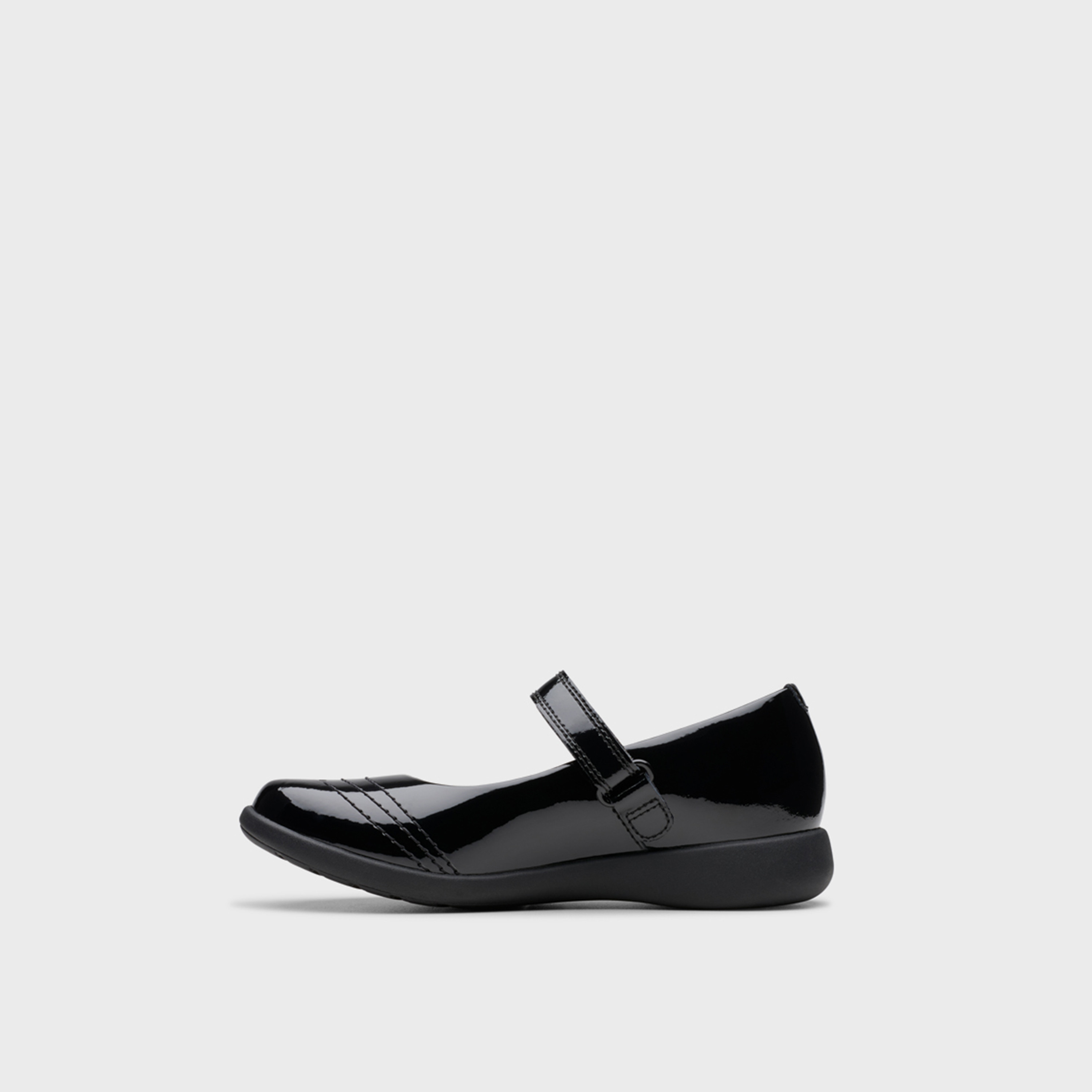 Clarks Girls Etch Gem Hook & Loop Mary Jane Shoes | 26178323-girls-shoes-schoolshoes-image-2