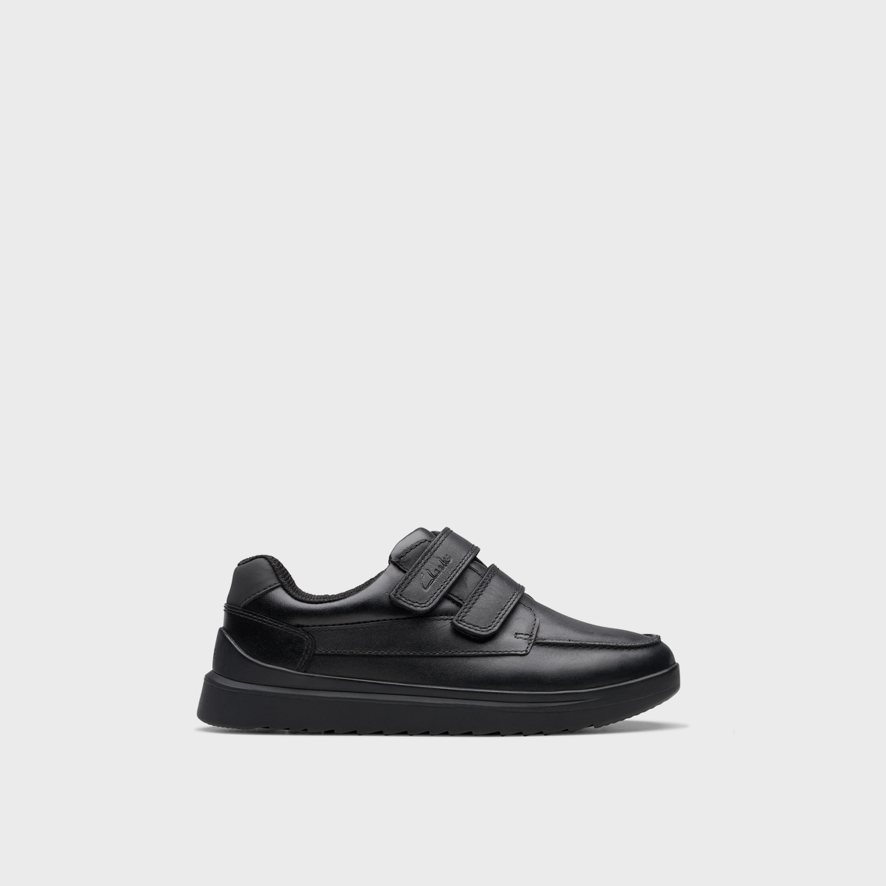 Clarks Boys Keelan Flare Hook & Loop Low Ankle Sneakers | 26178400-boys-shoes-schoolshoes-image-3