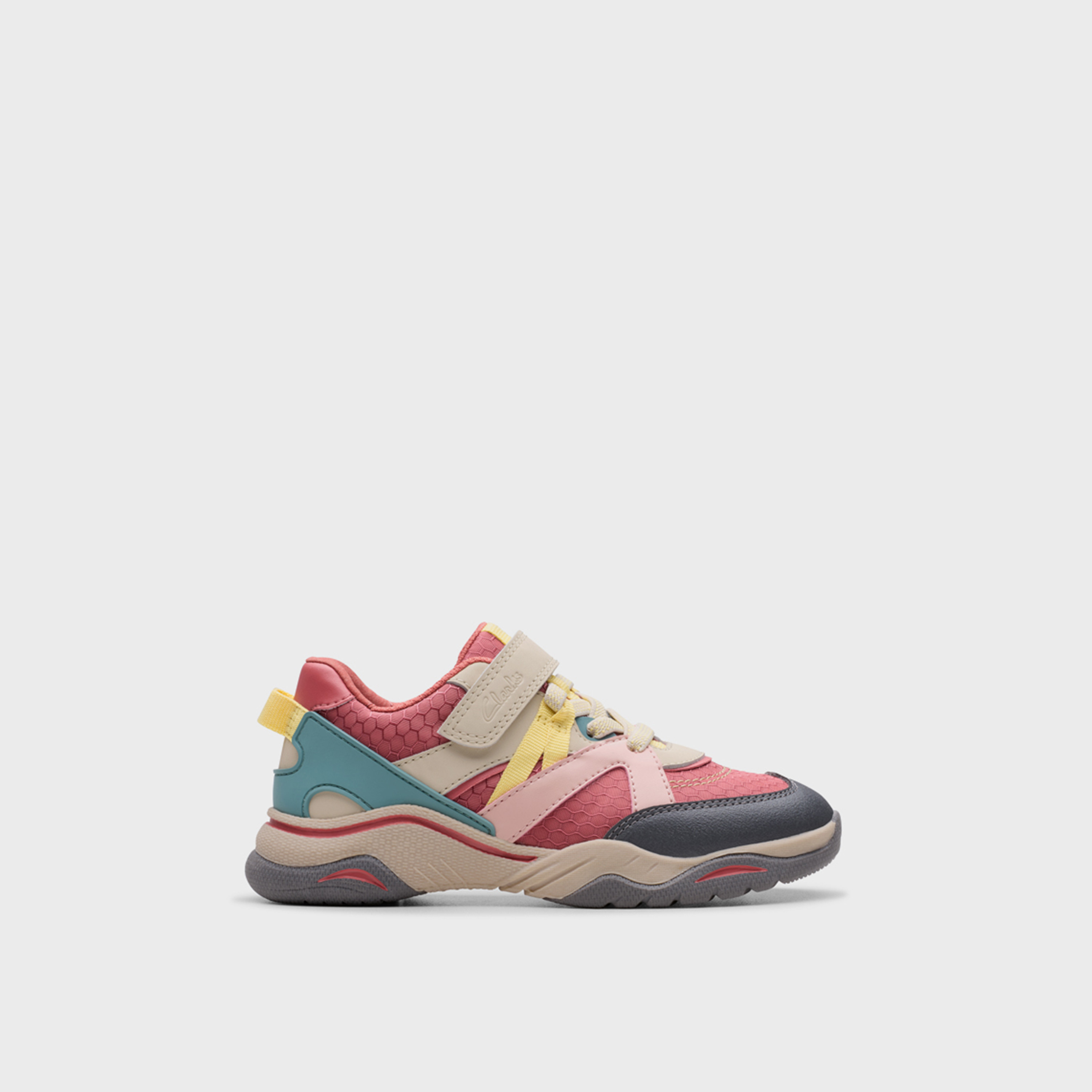Clarks Girls FeatherPace Lace-Up Sneakers | 26178403-girls-shoes-sneakers-image-3