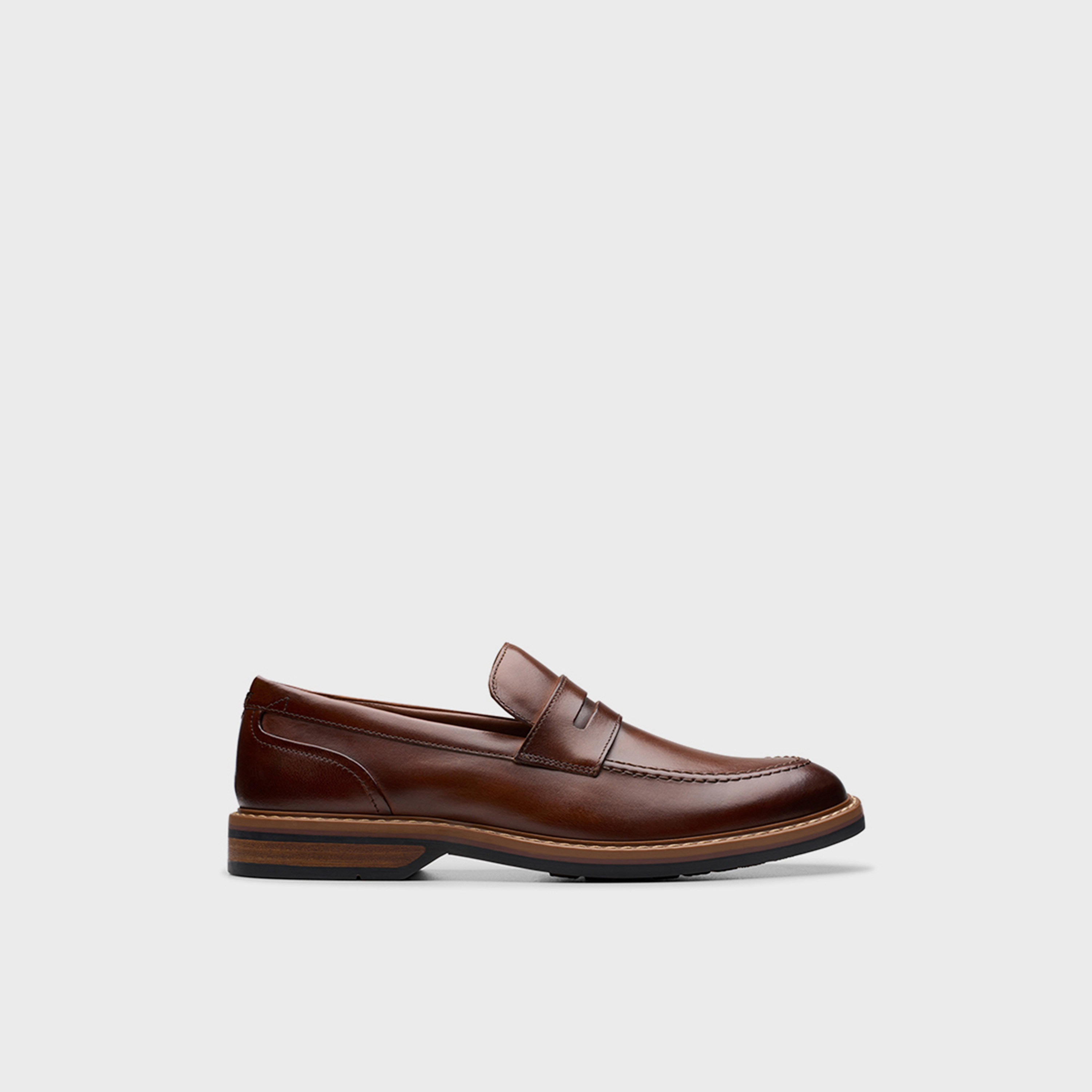 أحذية كلاركس الرجالية سهلة الارتداء ألدوين ستيب لوفر | 26178430-men-shoes-loafersandmoccasins-image-2