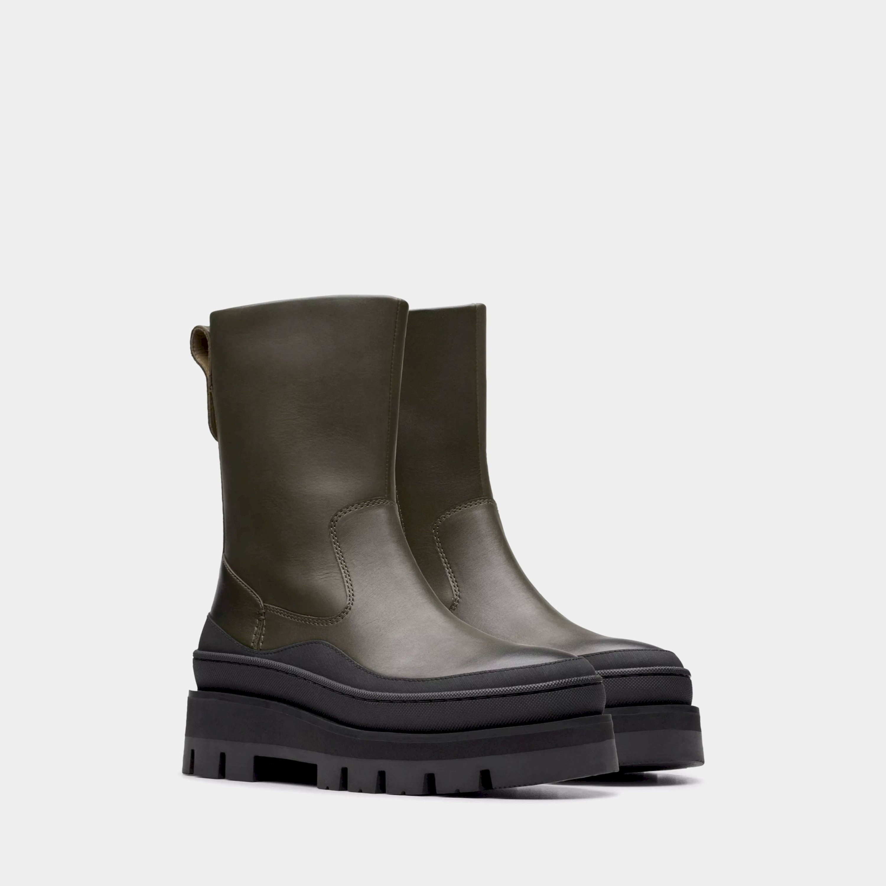 كلاركس-  حذاء  للنساء  عمود سحاب عالي | 26178884-women-shoes-boots-image-1