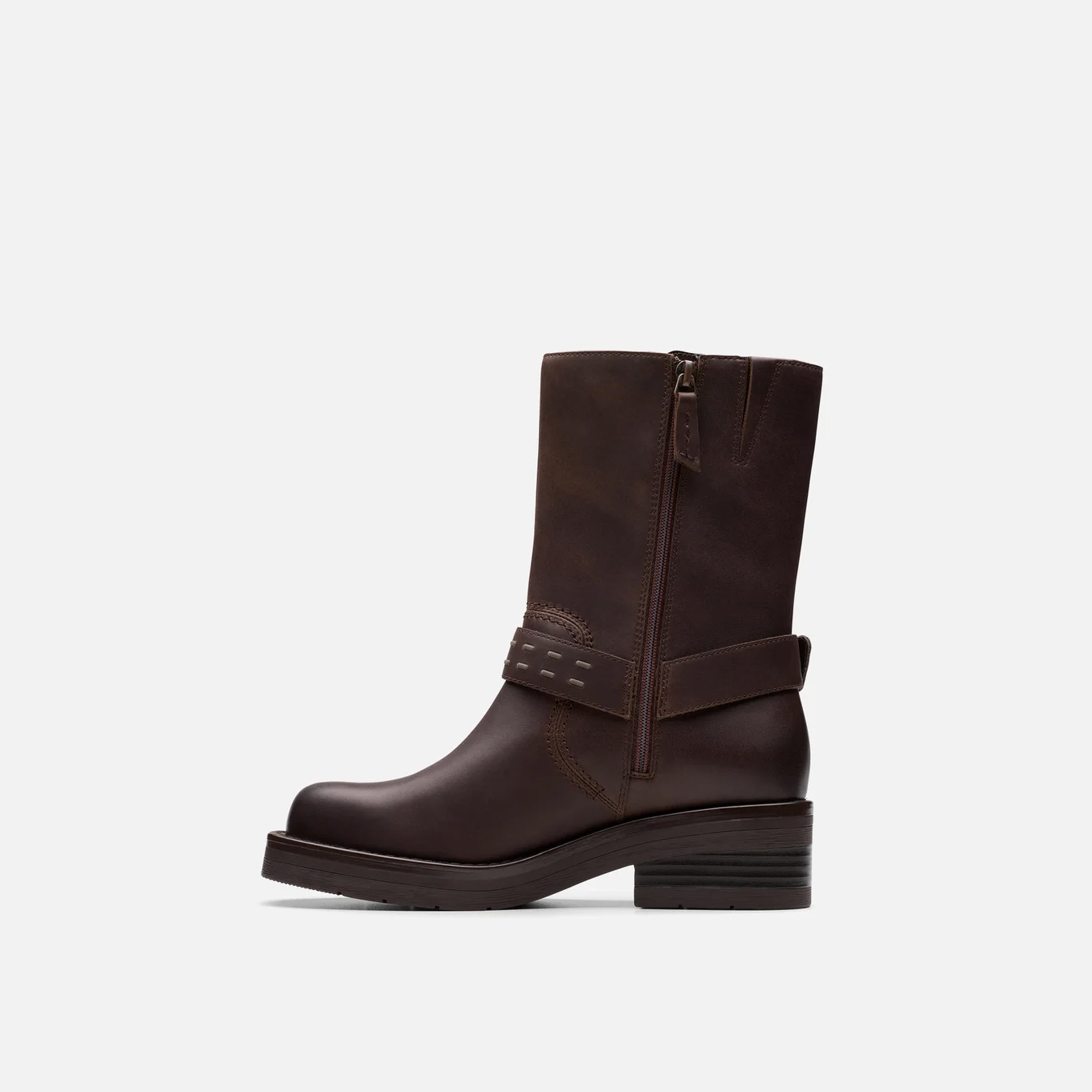 كلاركس- حذاء للنساء عمود سحاب عالي | 26178898-women-shoes-boots-image-4