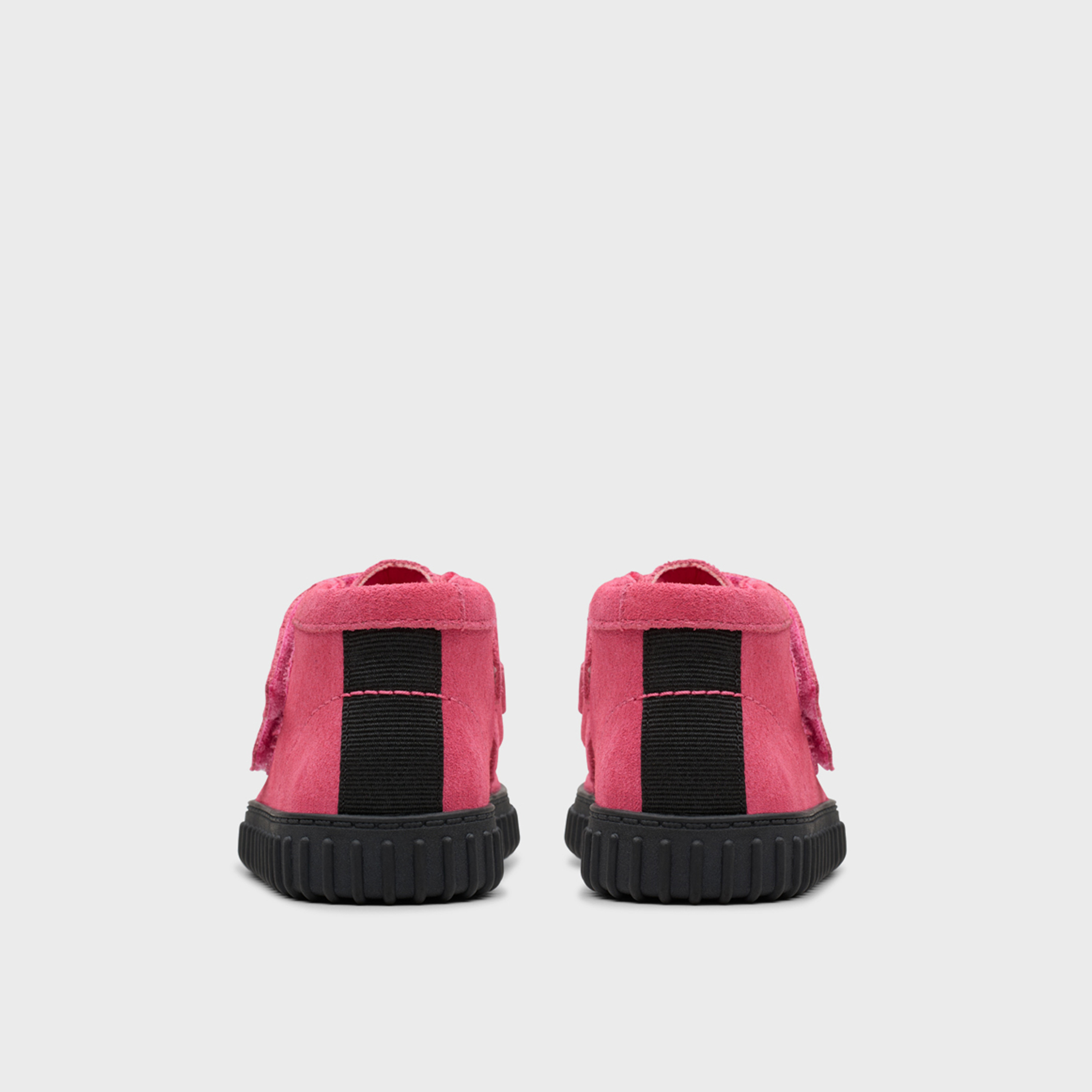Clarks Girls Tor Hill Hook & Loop Mid Cut Sneakers | 26178920-girls-shoes-sneakers-image-4
