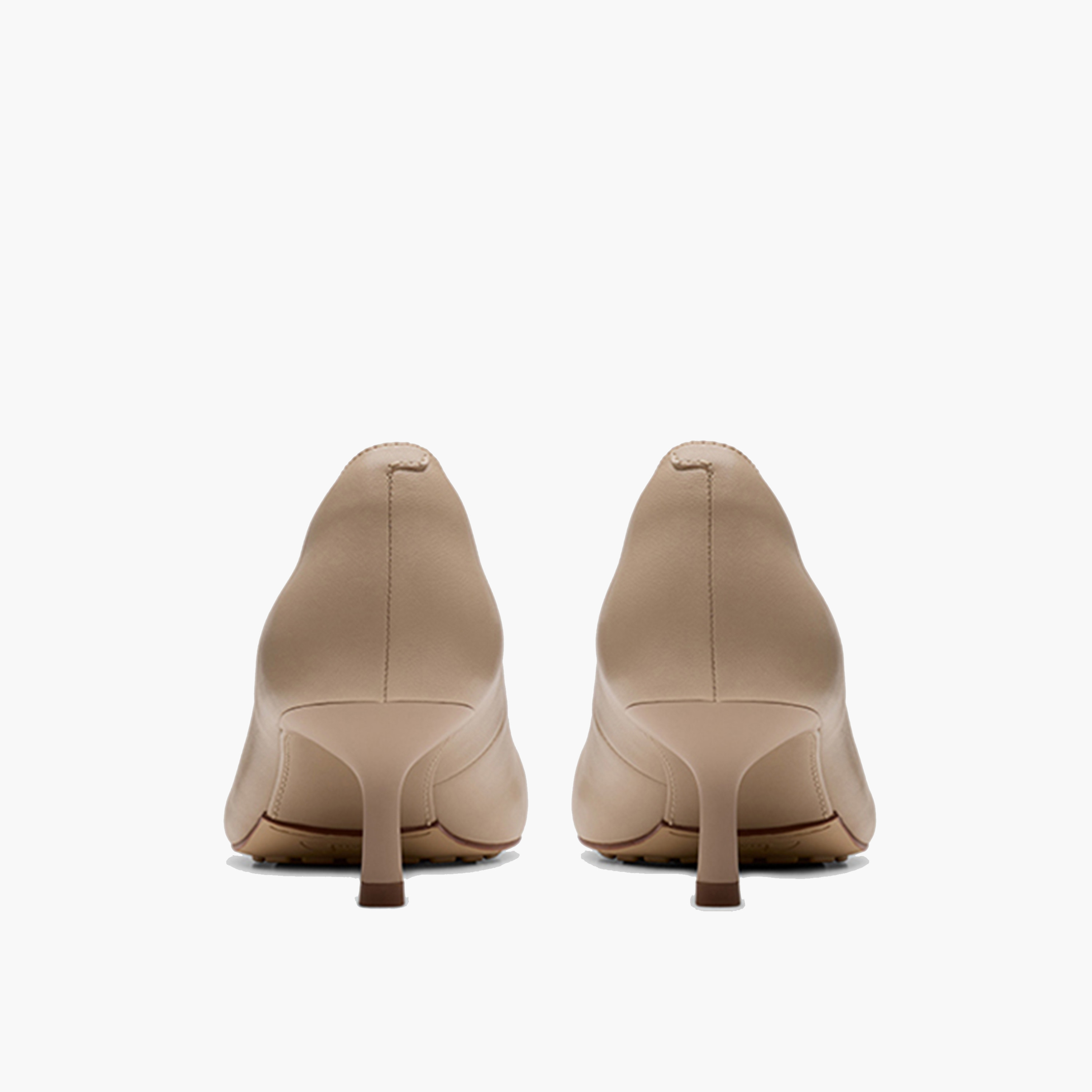 Clarks Women's Leather Slip On Pumps with Mid Heels | Adela Court 26179300-women-shoes-heels-image-4