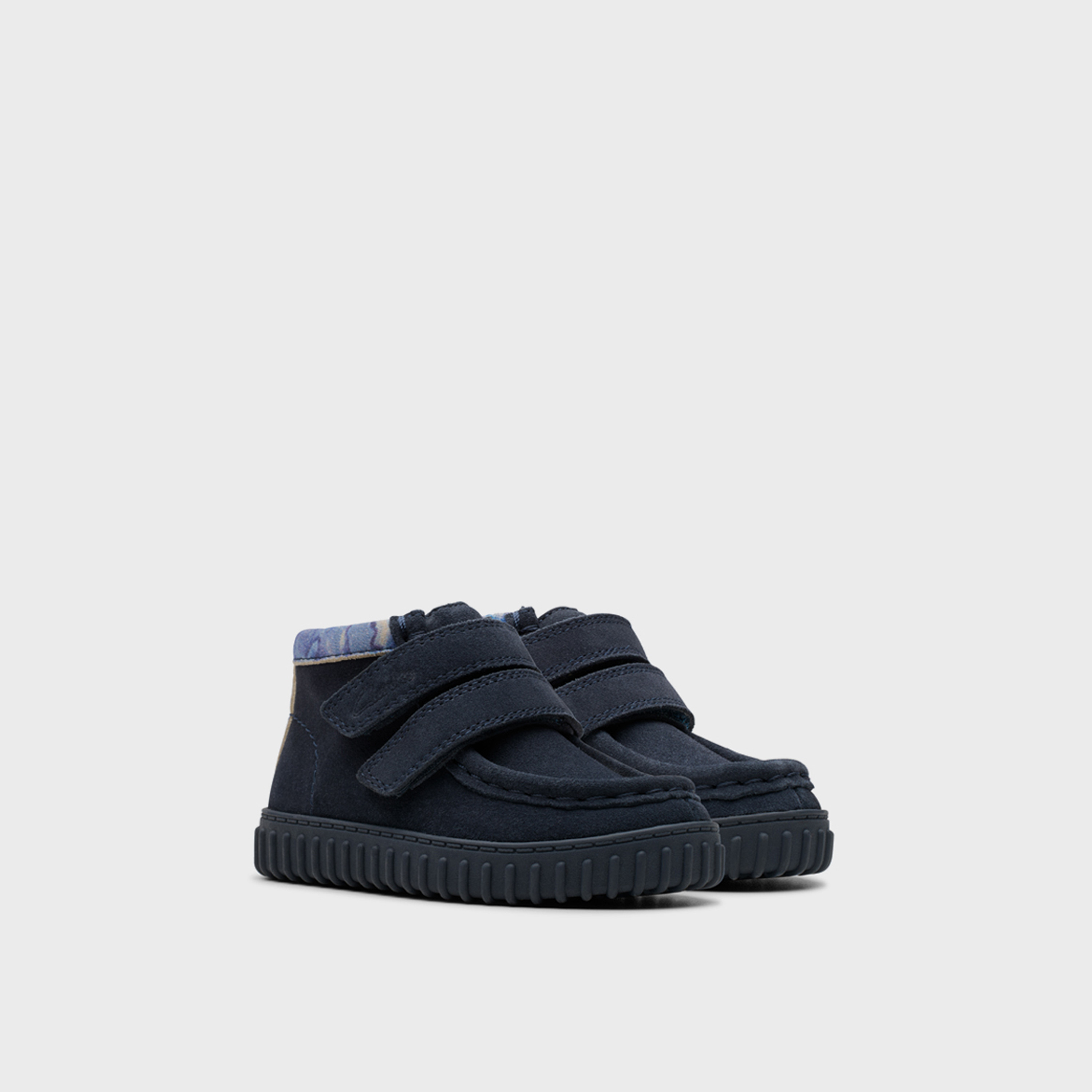 Clarks Boys Tor Hill Hook & Loop Brogue Shoes | 26179311-boys-shoes-boots-image-1