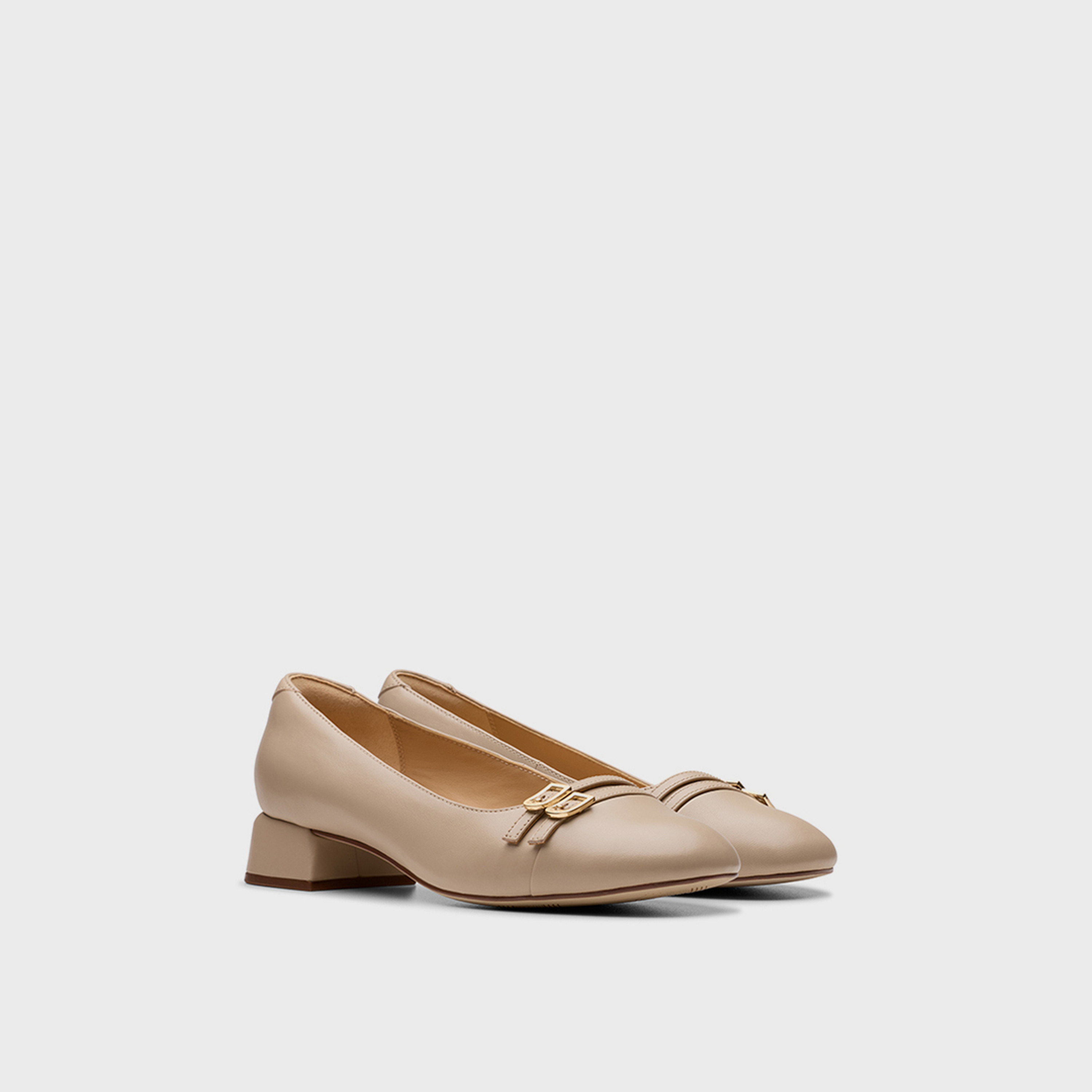 Clarks Women's Daiss30 Court Slip-On Round Toe Ballerinas | 26179535-women-shoes-ballerinas-image-1