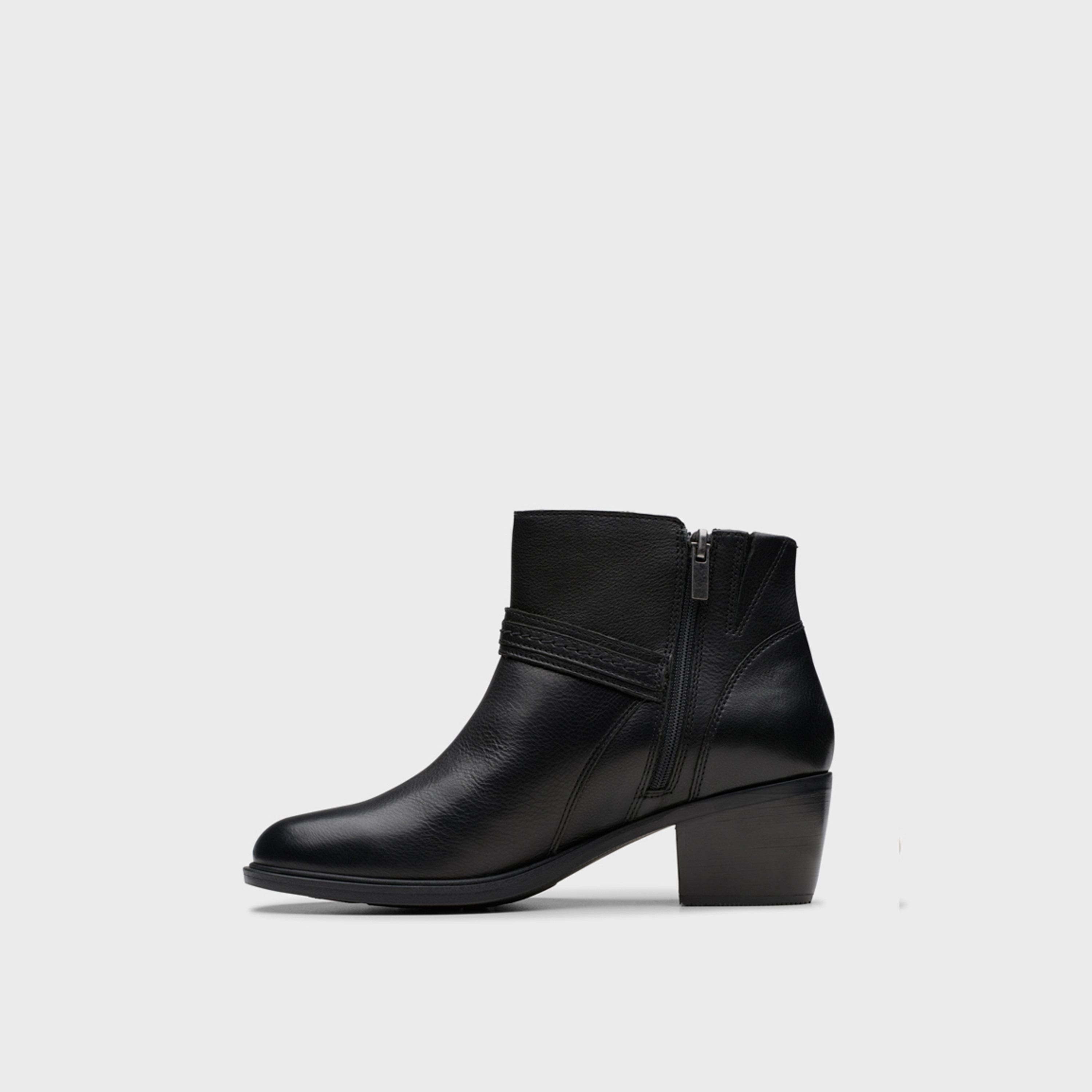 Clarks Women's Neva Buckle Zip Ankle Boots | 26179799-women-shoes-boots-image-2