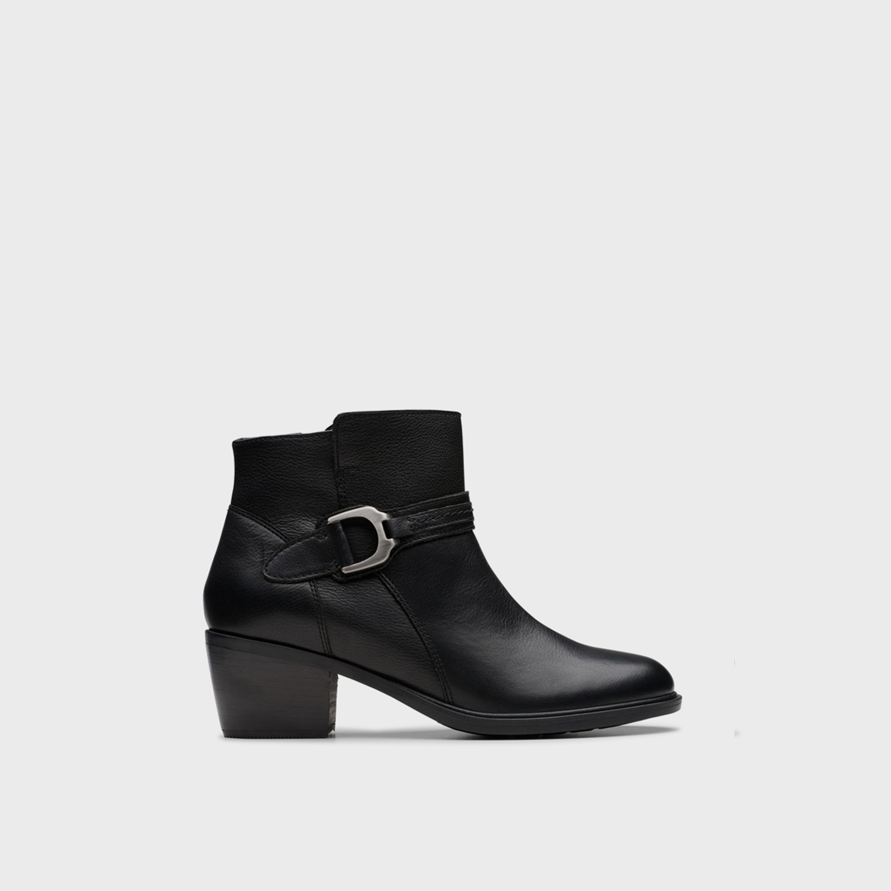 كلاركس- حذاء للنساء كاحل بسحاب | 26179799-women-shoes-boots-image-3